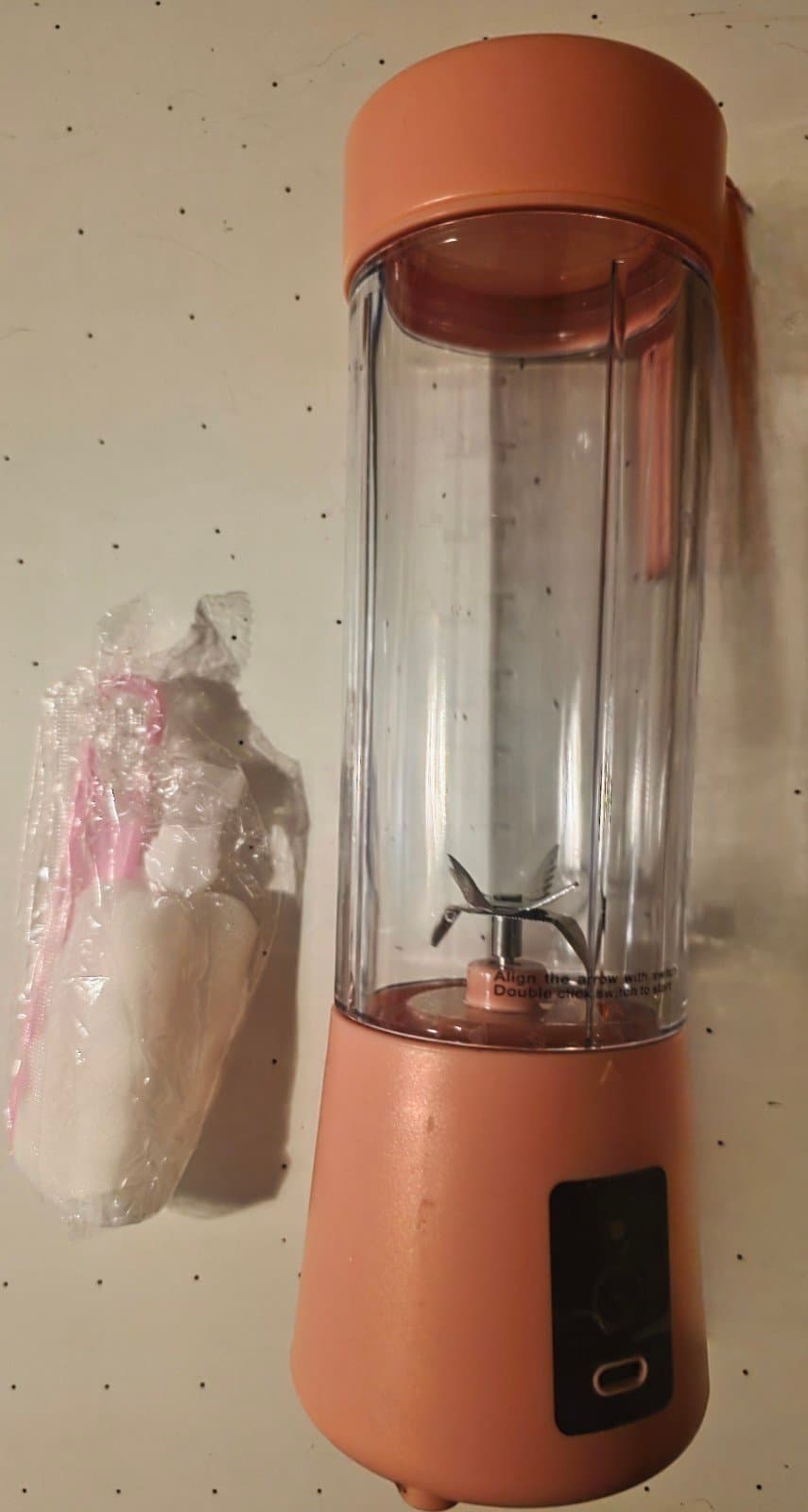 Portable Blender, Mini Pink Personal Blender Rechargeable! - Thumbnail 9