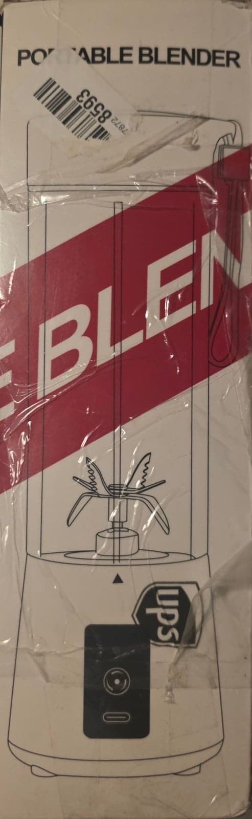 Portable Blender, Mini Pink Personal Blender Rechargeable! - Thumbnail 7