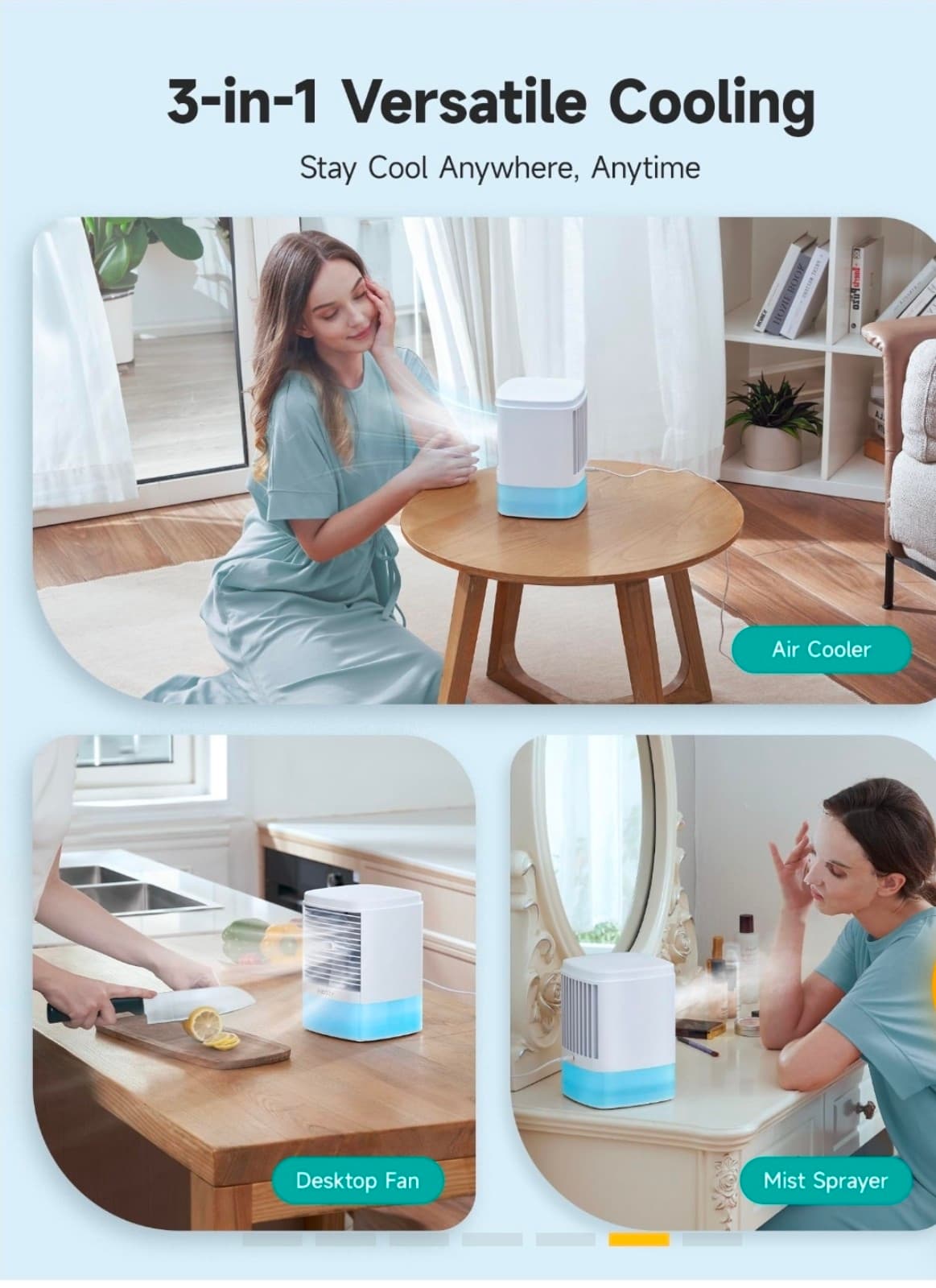 HiCOZY Portable Air Cooler - Thumbnail 6