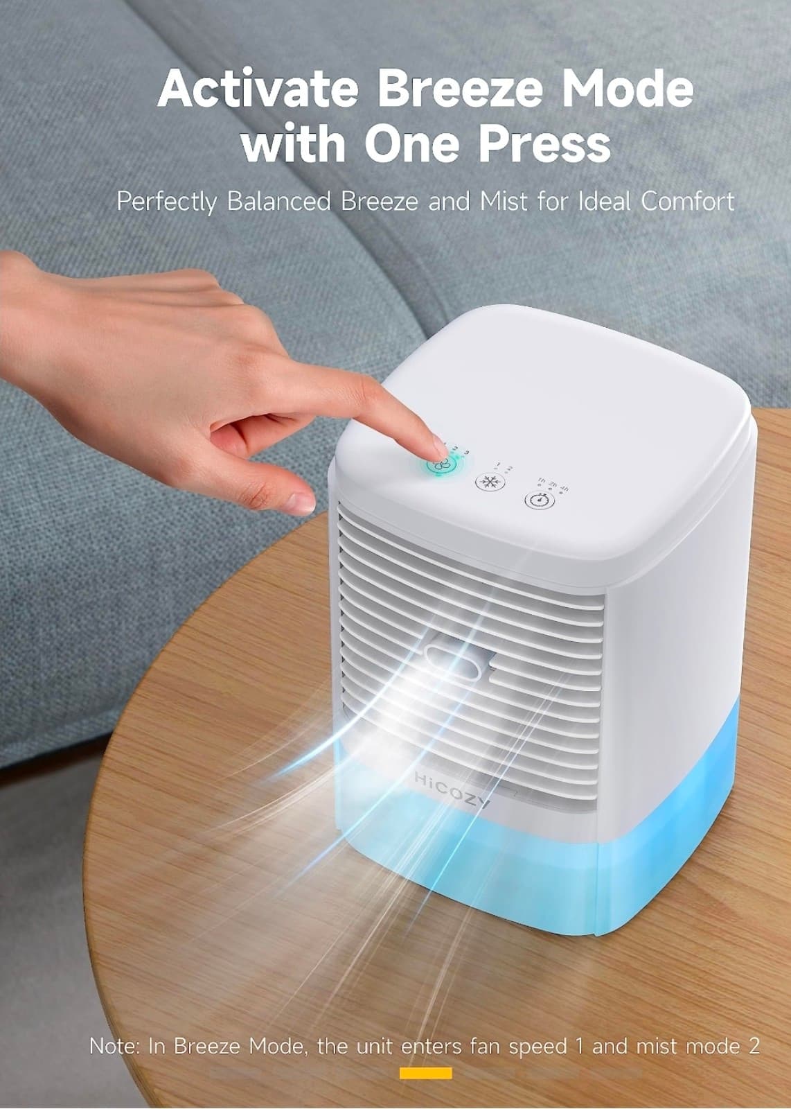 HiCOZY Portable Air Cooler - Thumbnail 4