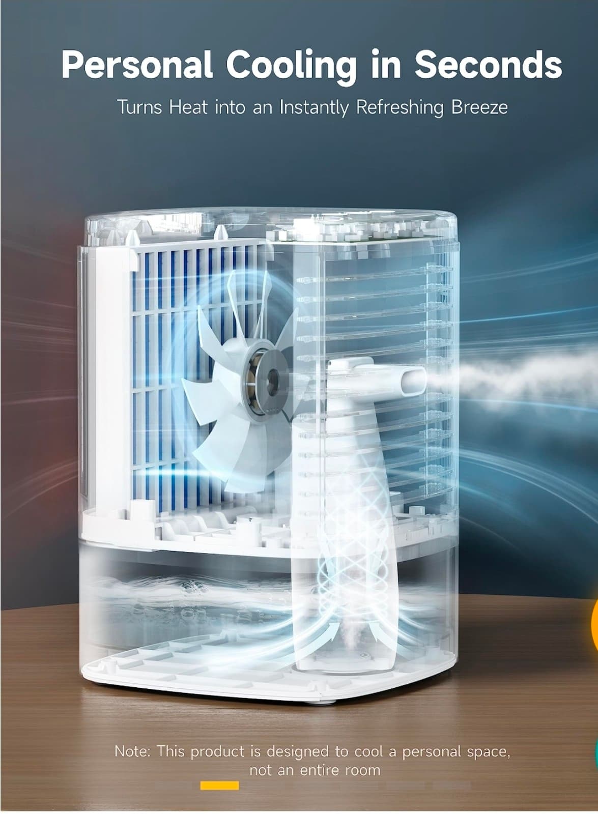 HiCOZY Portable Air Cooler - Thumbnail 2