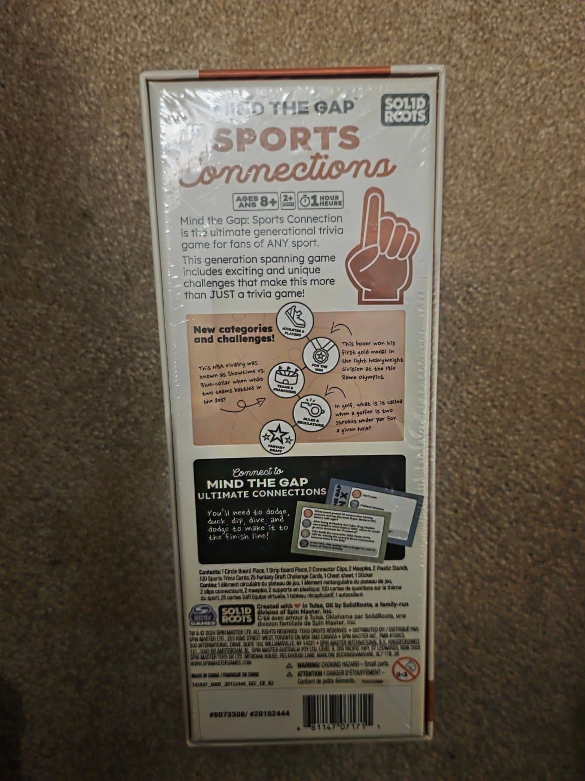 Solid Roots Mind The Gap Sports Connections Trivia Game Expansion Pack - Thumbnail 2