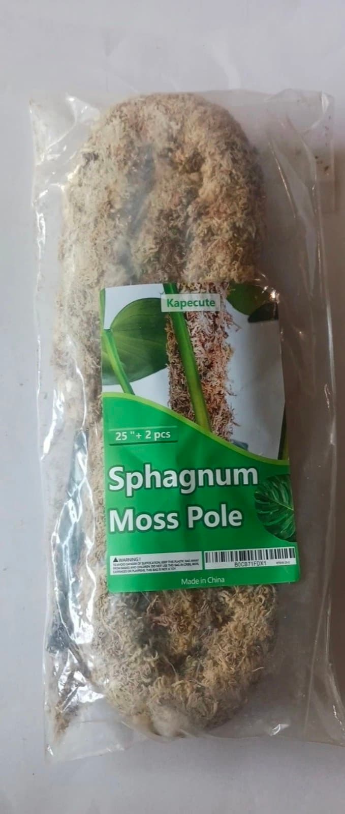 SMoss Poles 2pk 25in each Bendable Moss Pole for Climbing Plants - Thumbnail 8