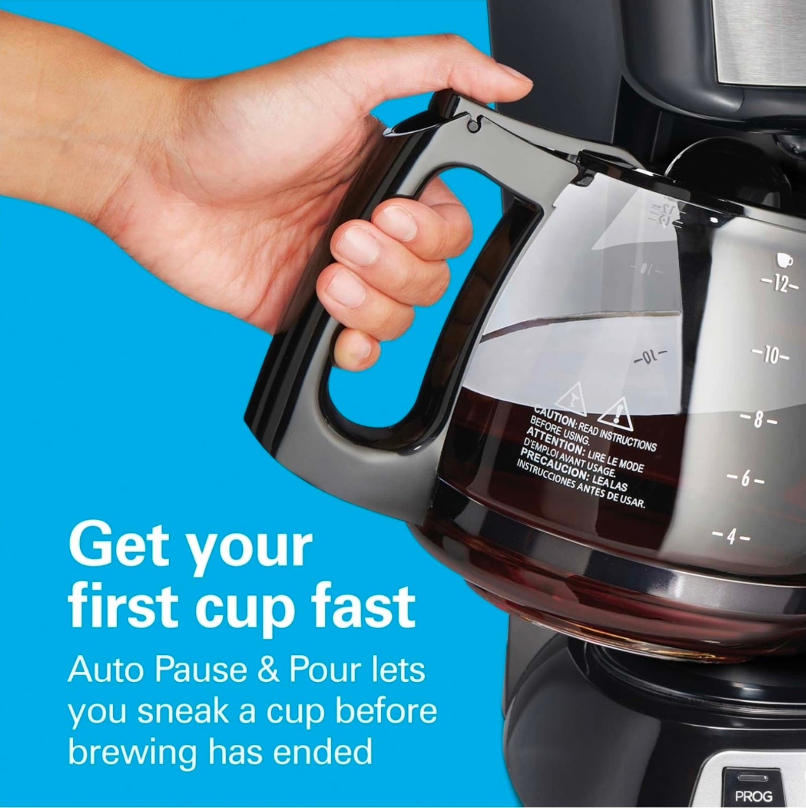 Hamilton Beach Programmable Coffee Pot - Thumbnail 3