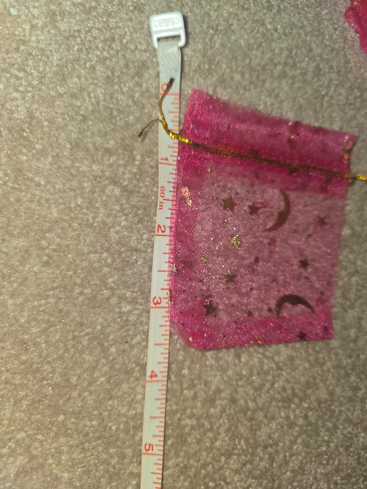 Moon Star Organza Bags 50pc - Thumbnail 3