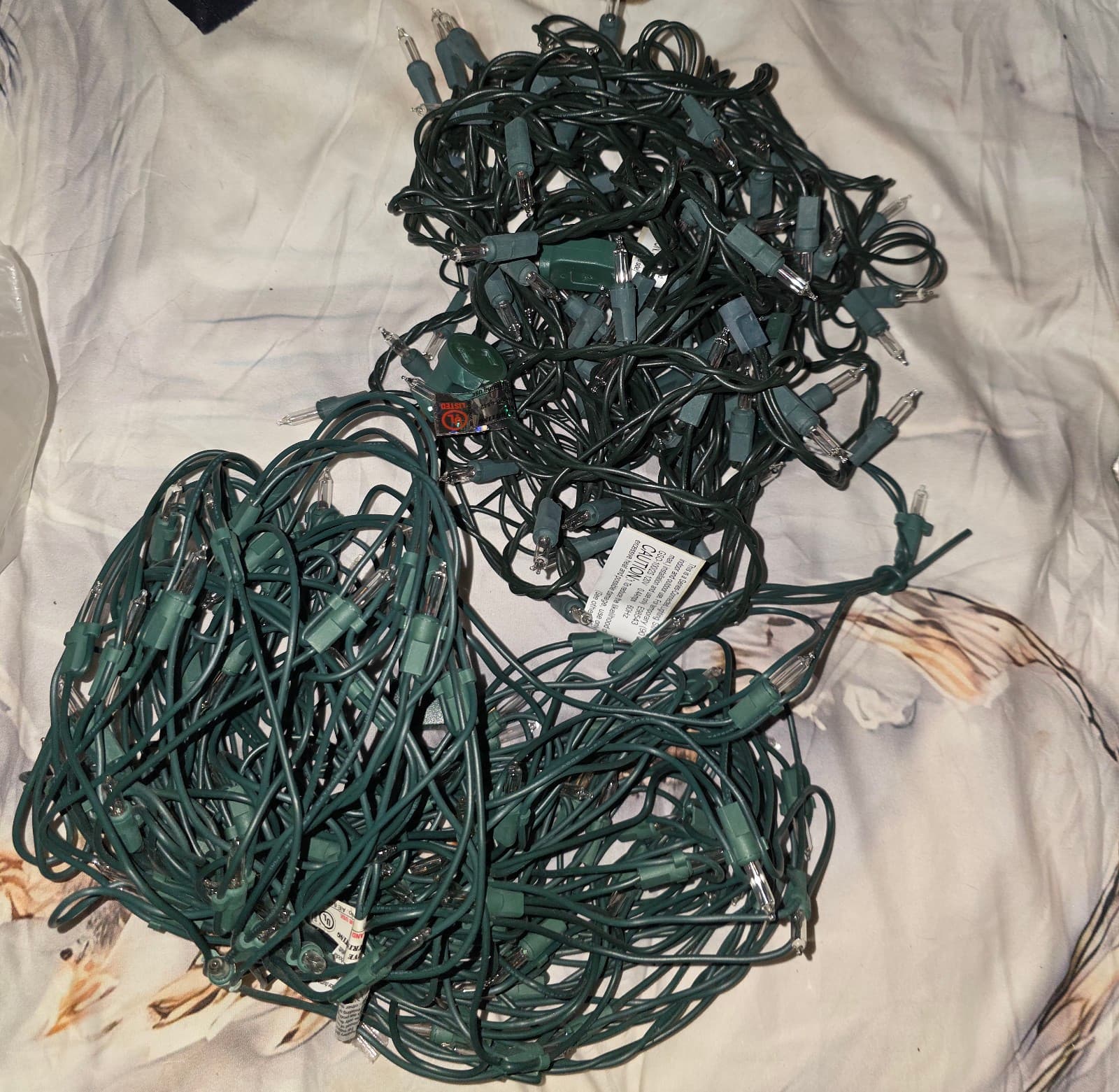 Home Accents 150 Clear Incandescent Net Lights 4x6 Ft 4 sets - Thumbnail 2