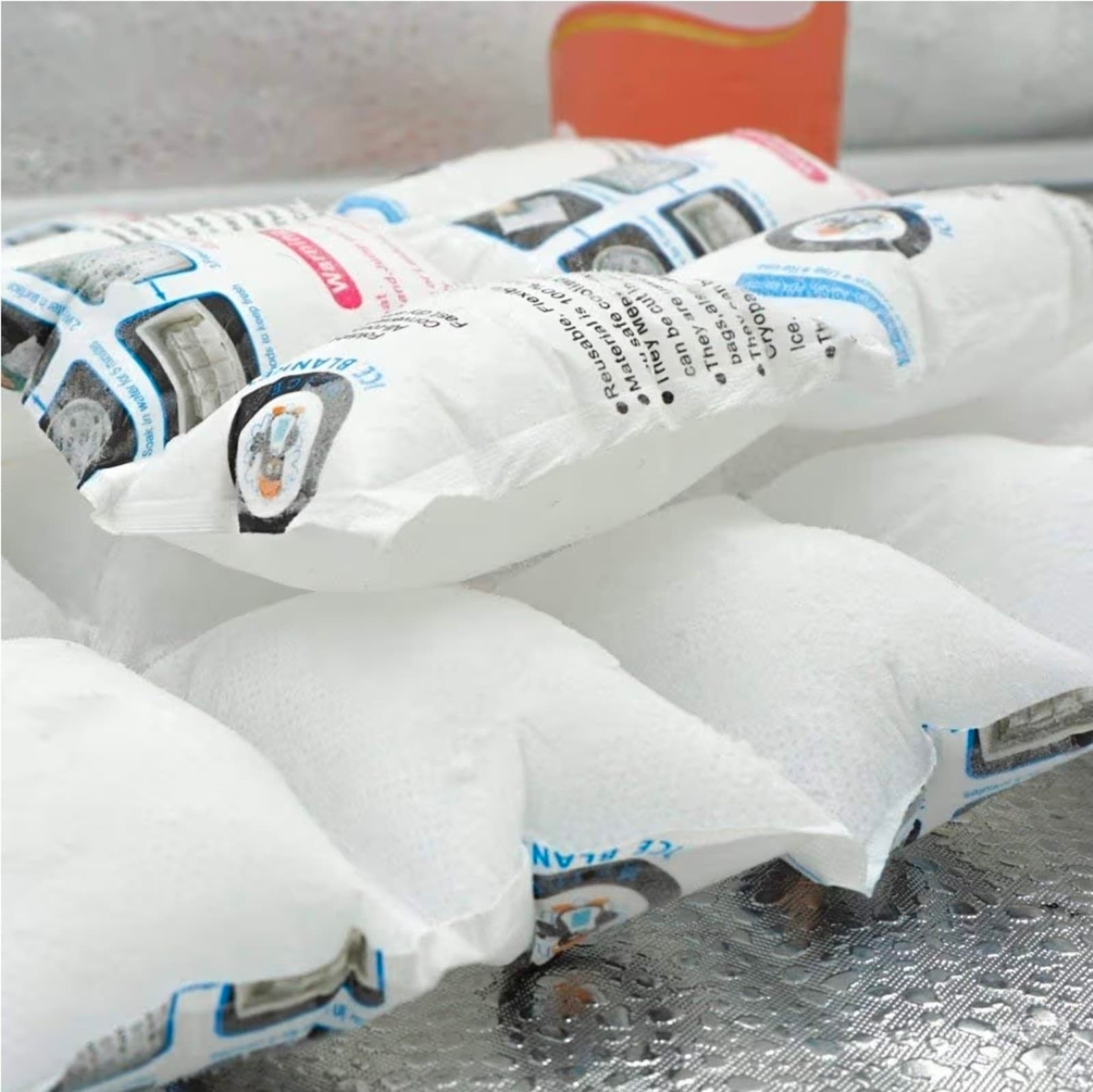Shipping Cold Pack Ice Pack Sheets for Coolers Reusable, Dry Ice Packs Freezer P - Thumbnail 4
