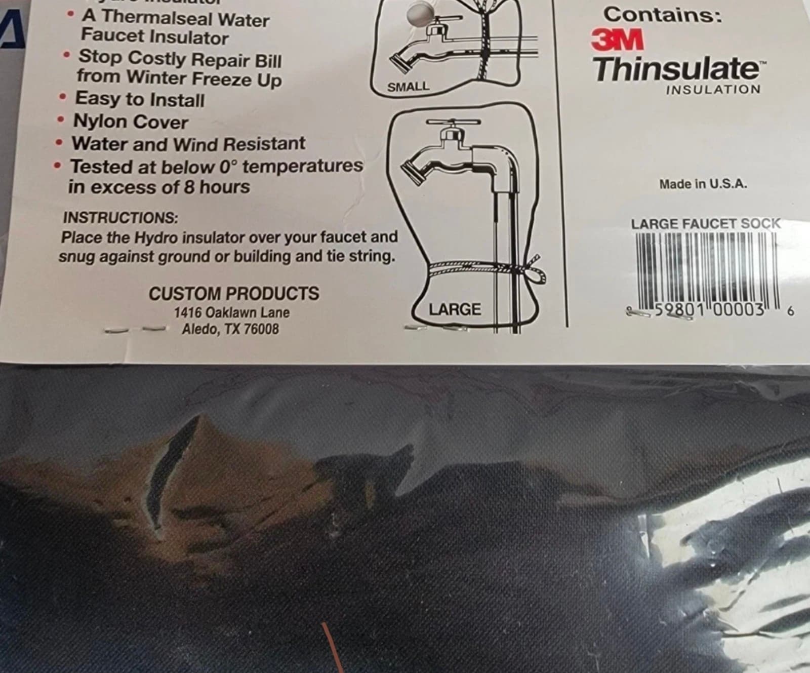 Faucet Sock Cover, Large - Thumbnail 3