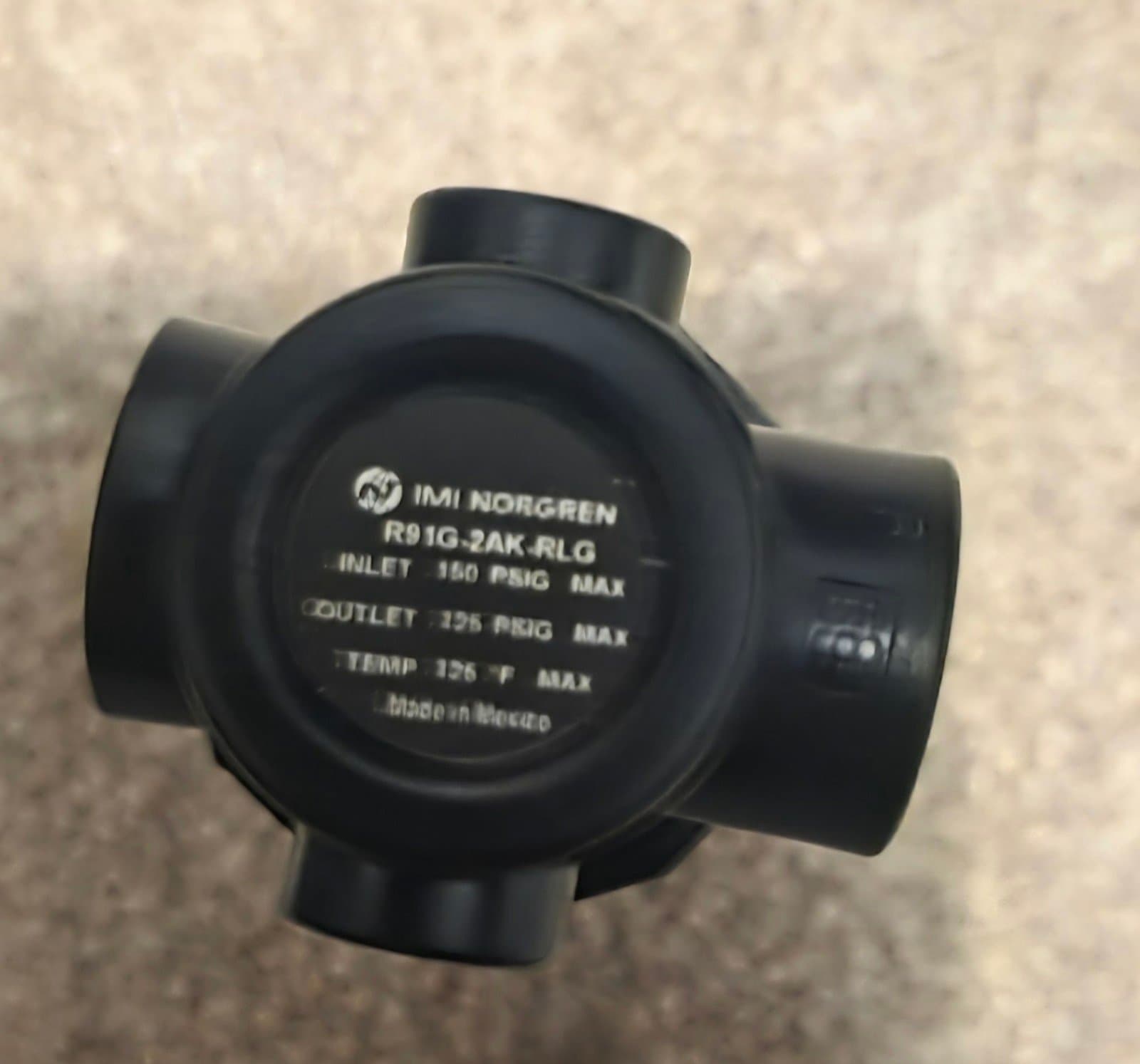 1pc NORGREN INC. R91G-2AK-NEN REGULATOR, PNEUMATIC, MINI, 1/4NPT, KNOB, - Thumbnail 6