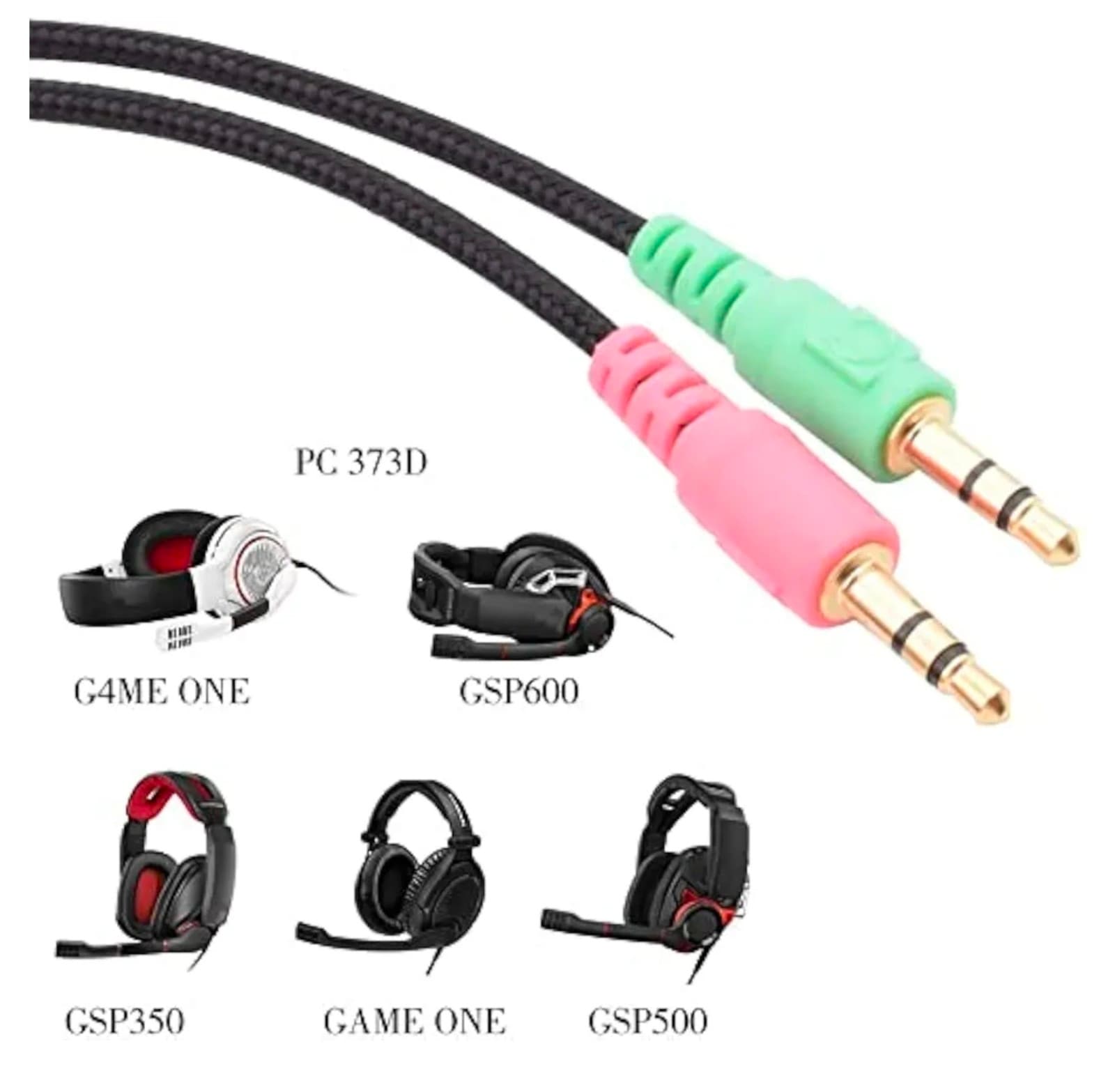 Sennheiser Game Zero Game ONE, GSP500 GSP600 GSP350, PC 37X PC 373D Replacement - Thumbnail 5