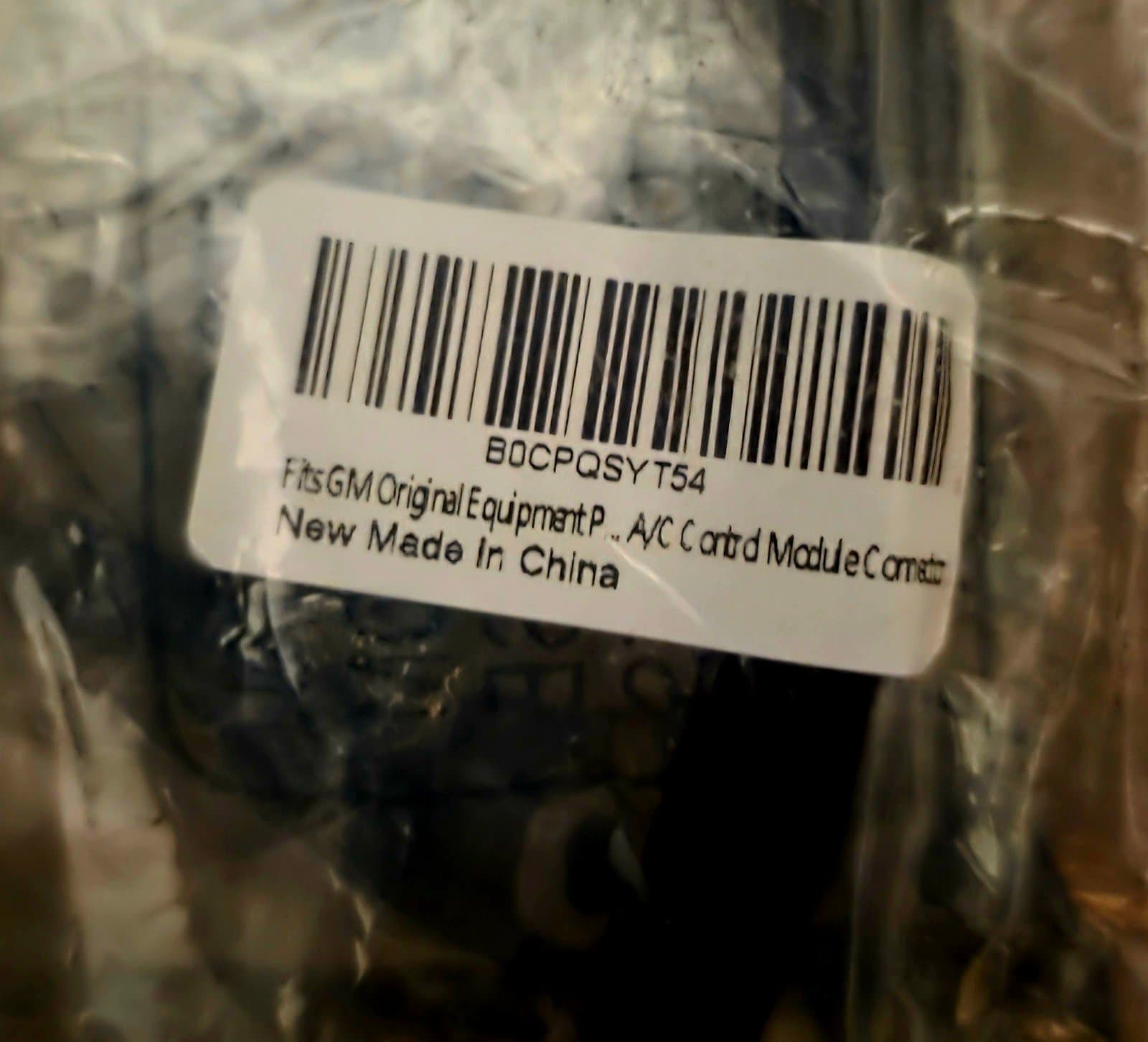 Air Conditioning Module Wiring Harness - GM 2004-2012 GM - 89019303 - Thumbnail 4