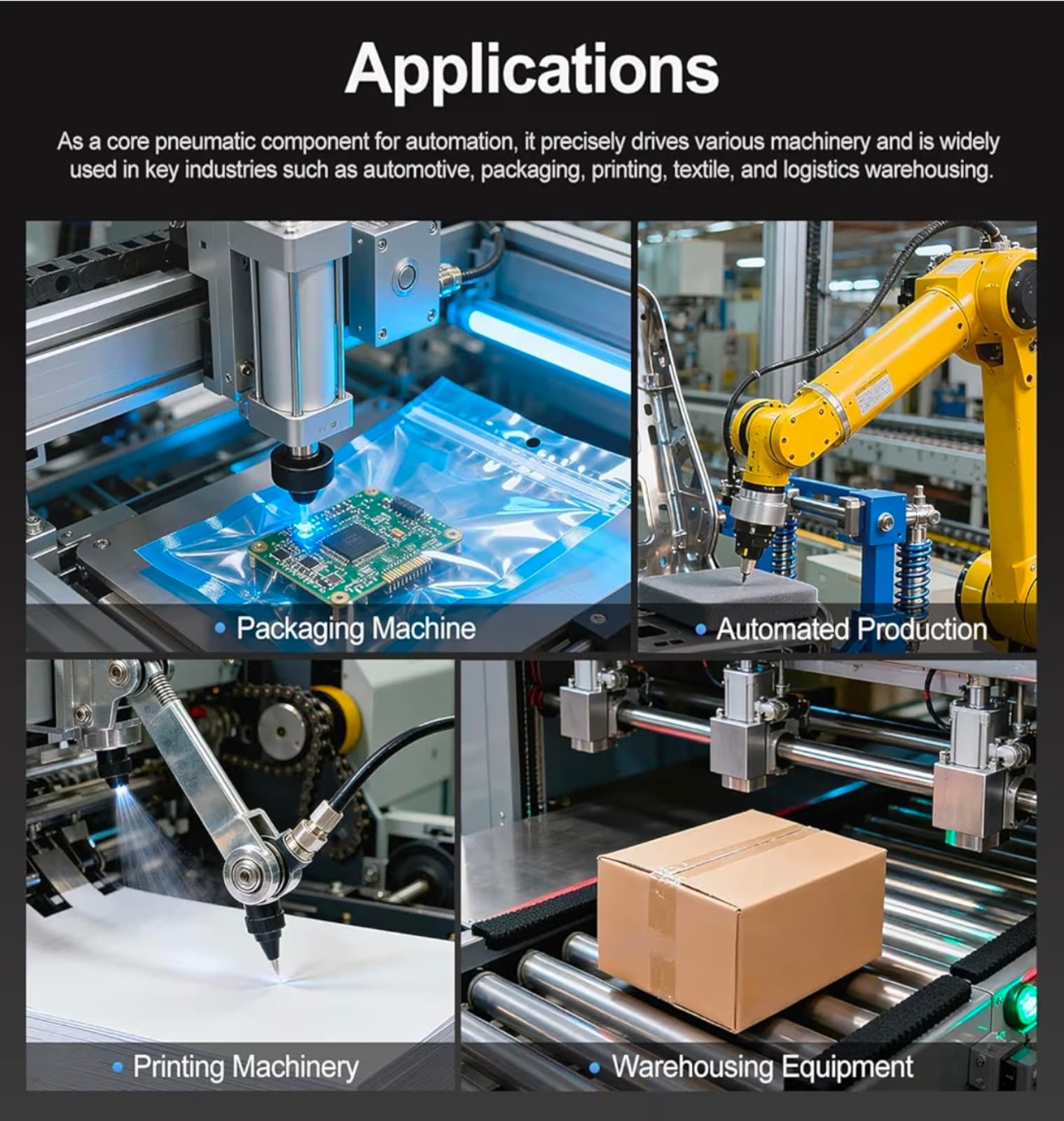 Baomain 4V210-08 Electric Solenoid Valve, 110V AC 2- Position 5-Way 1/4" PT Port - Thumbnail 7
