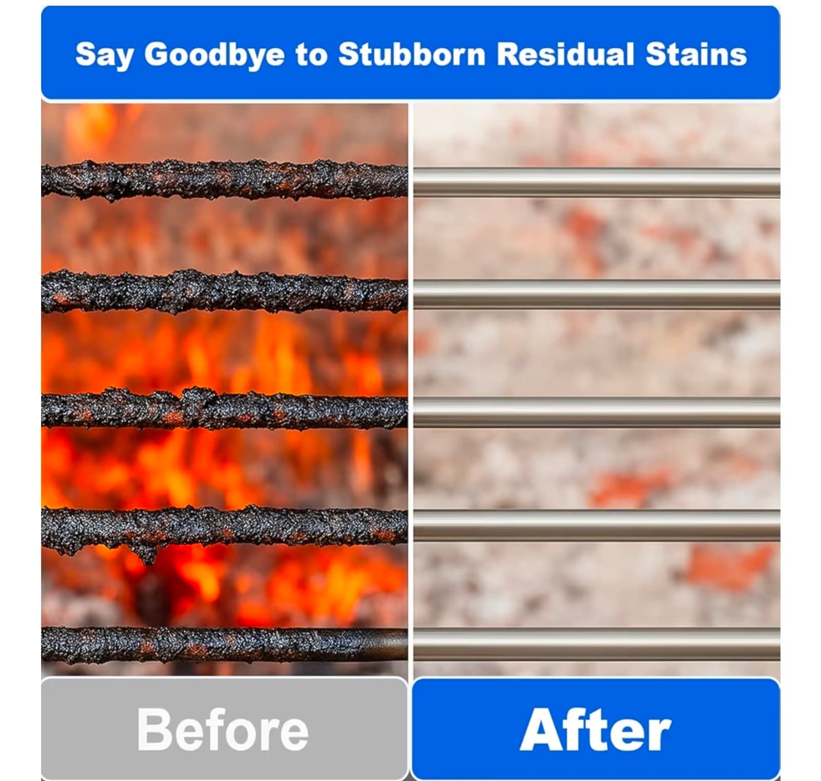 Grill Cleaning Kit-Stainless Steel Grill Brush &:Scraper Kit - Thumbnail 3