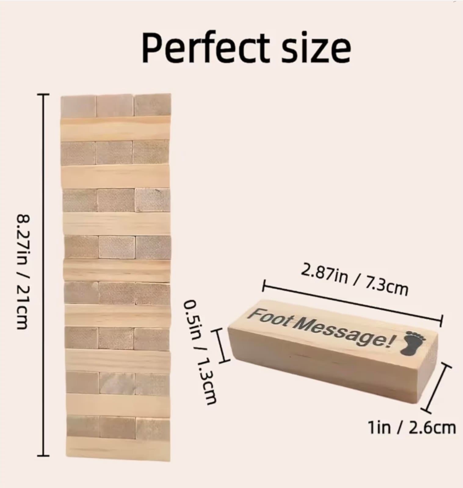 Naughty Jenga Game for Couples - Date Night Game - Thumbnail 3