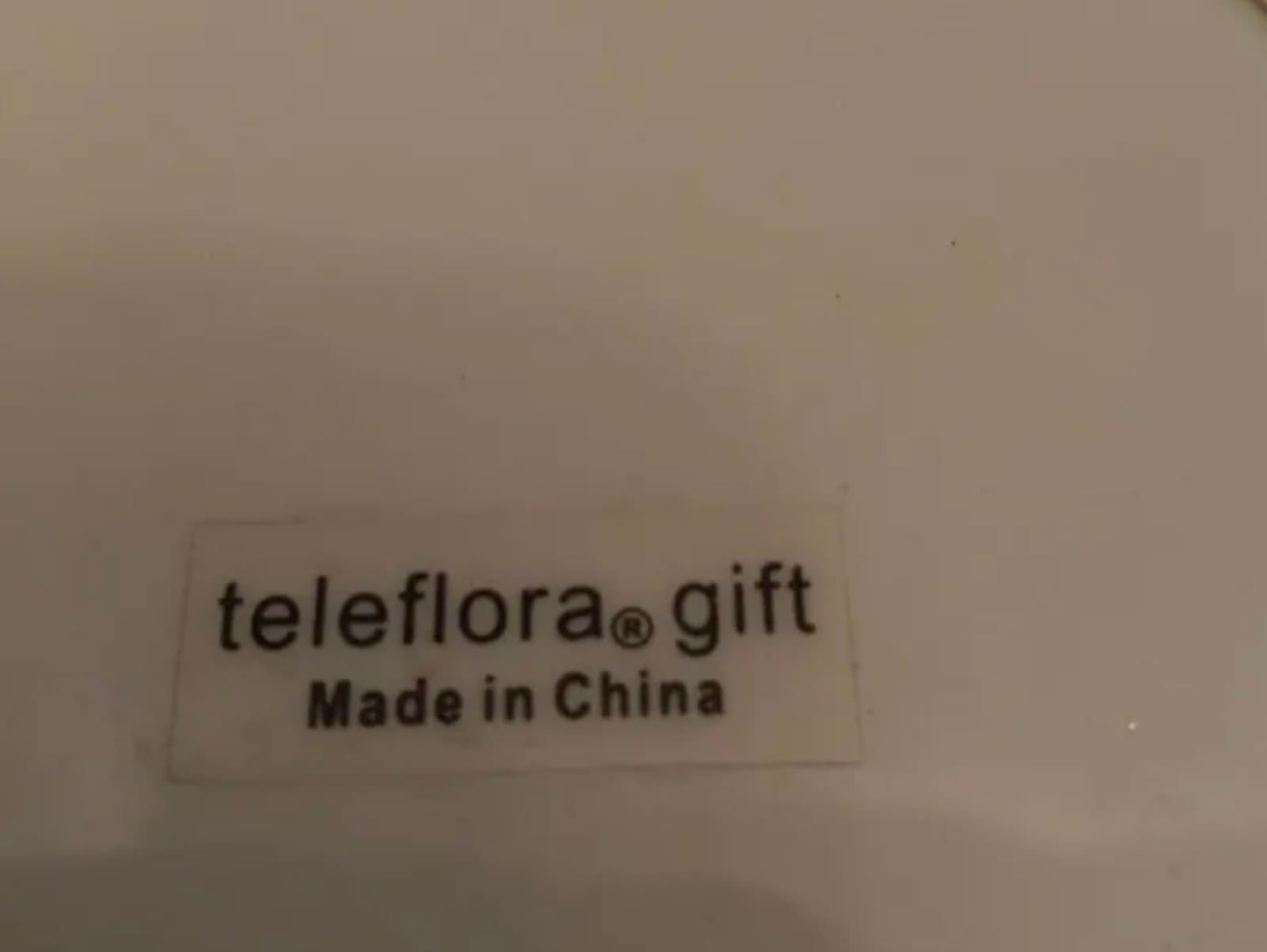 Vintage Teleflora Plaid Pedestal Bowl: Red and Green Christmas Decor - Thumbnail 3