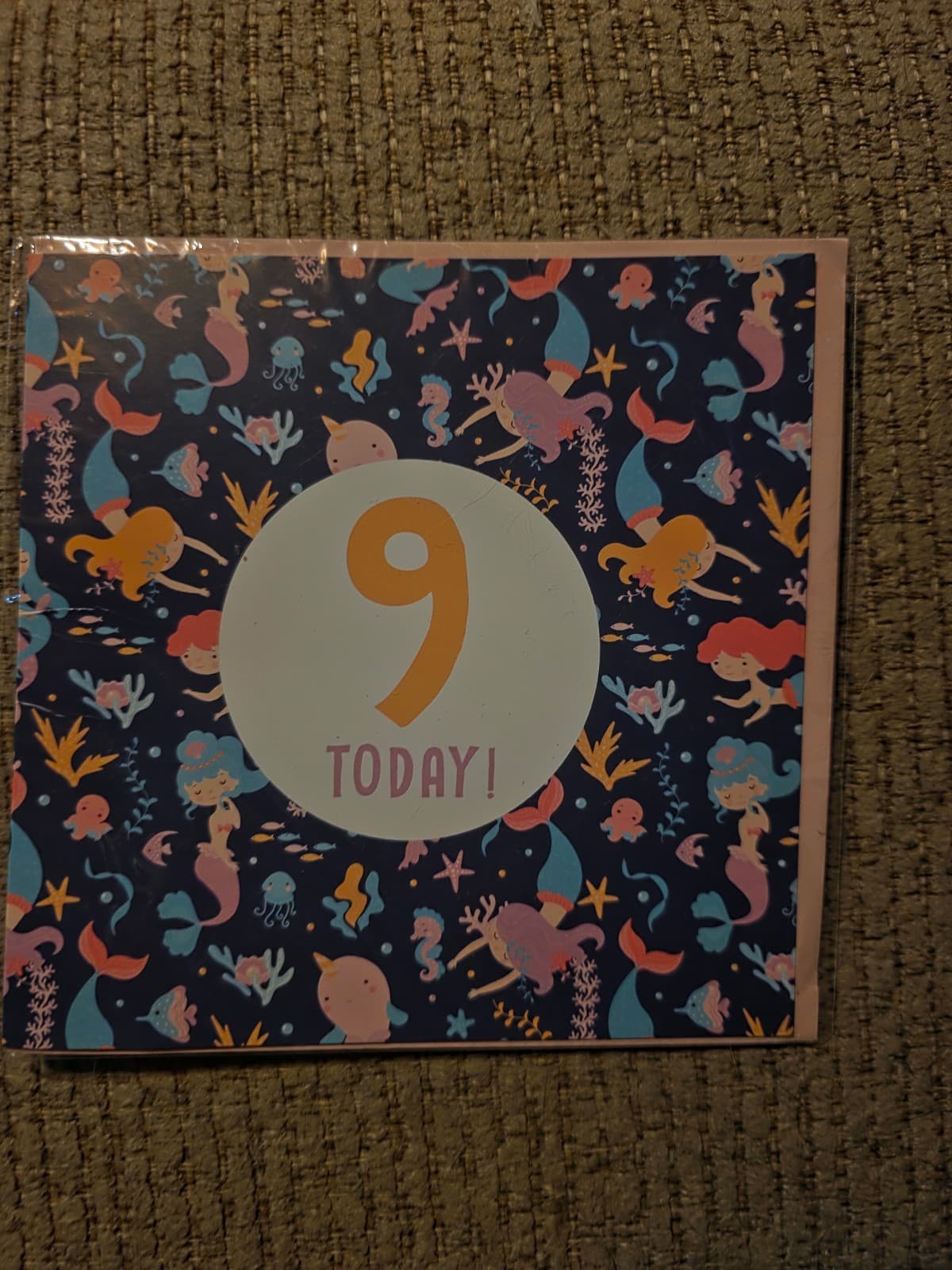 Birthday Card 9 Years Old - Image 1