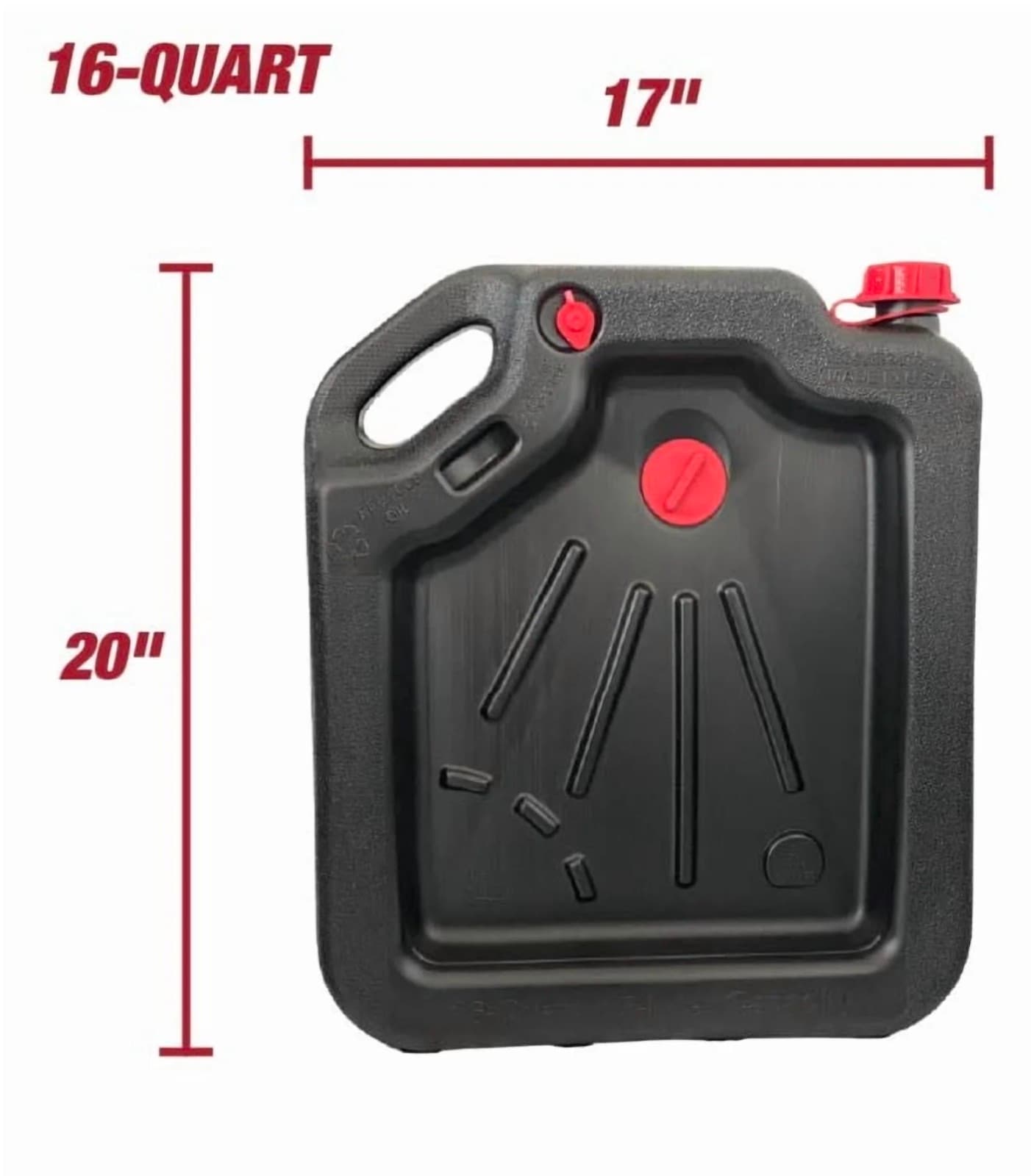 Automotive Drain Pan 16qt Oil Drain Pan - Thumbnail 2