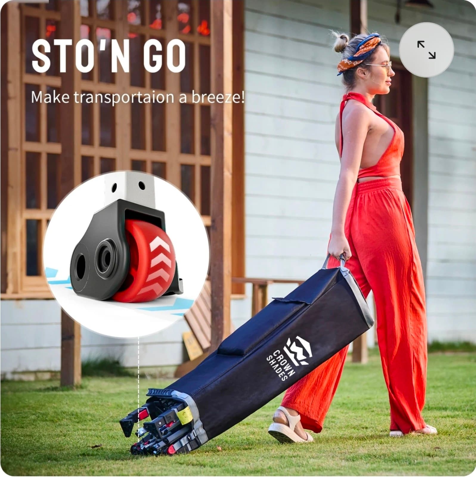 Crown Shade 10' x 10' Canopy - Thumbnail 6