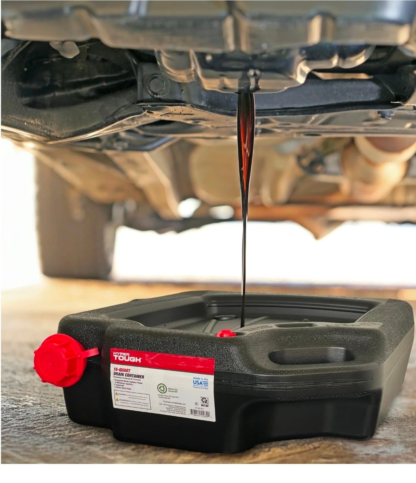 Automotive Drain Pan 16qt Oil Drain Pan - Thumbnail 3