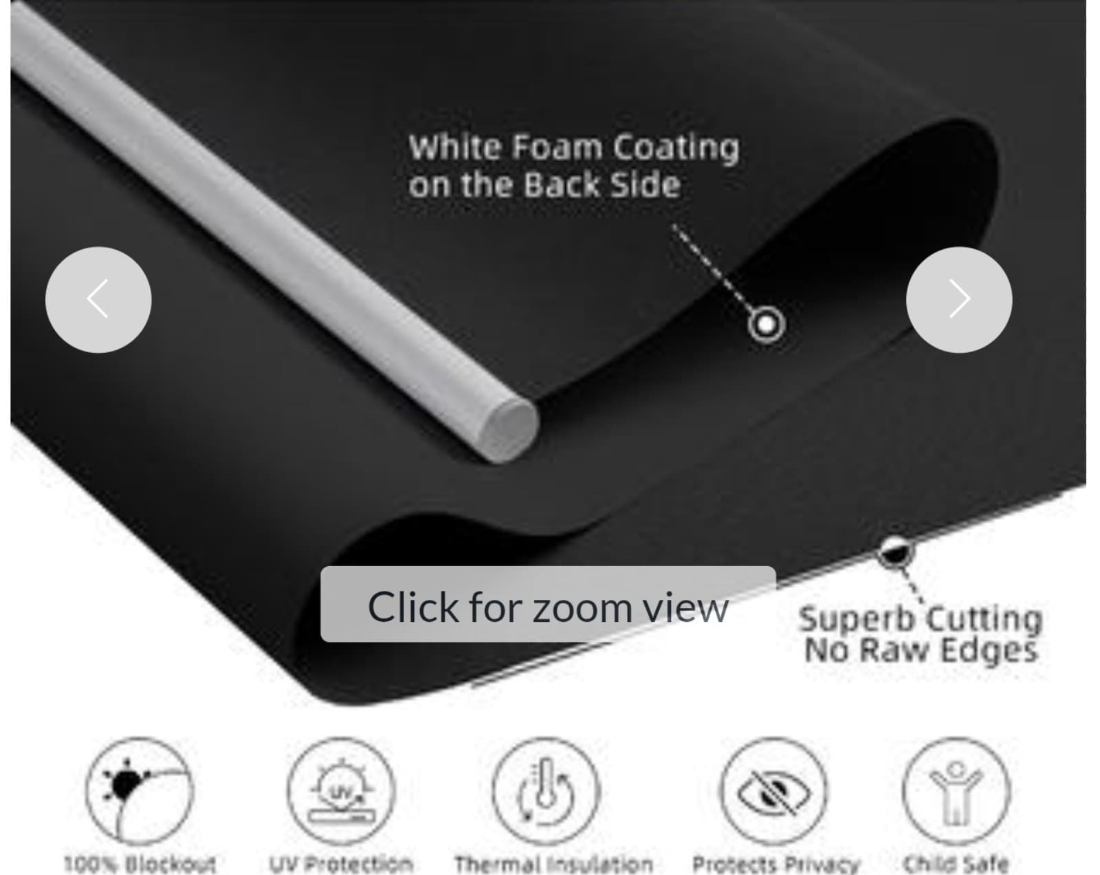 ChrisDowa Cordless Free-Stop 100% Blackout Blinds 52" x 72" - Thumbnail 4