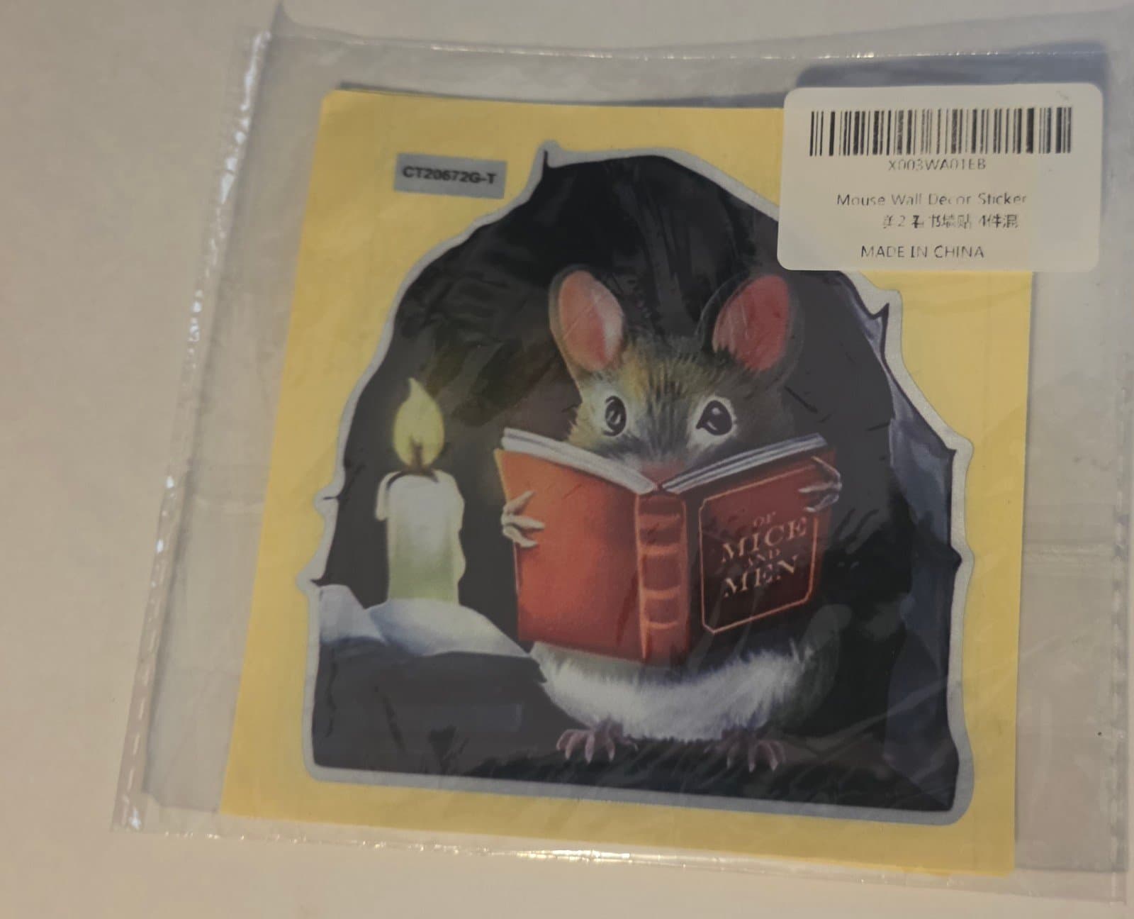 Mouse Wall Sticker x2 - Image 1