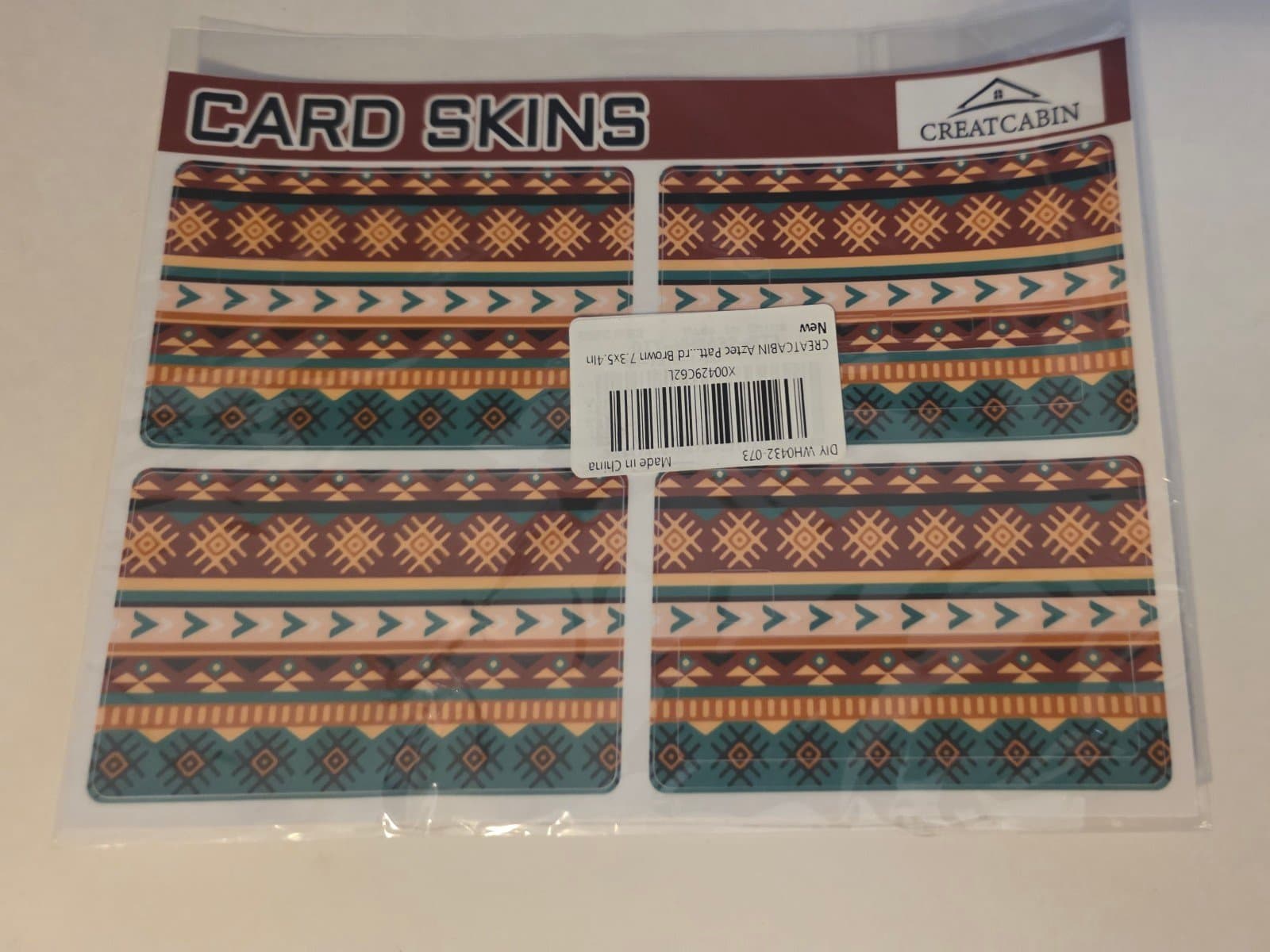 Card Skins Aztec Pattern - Image 1