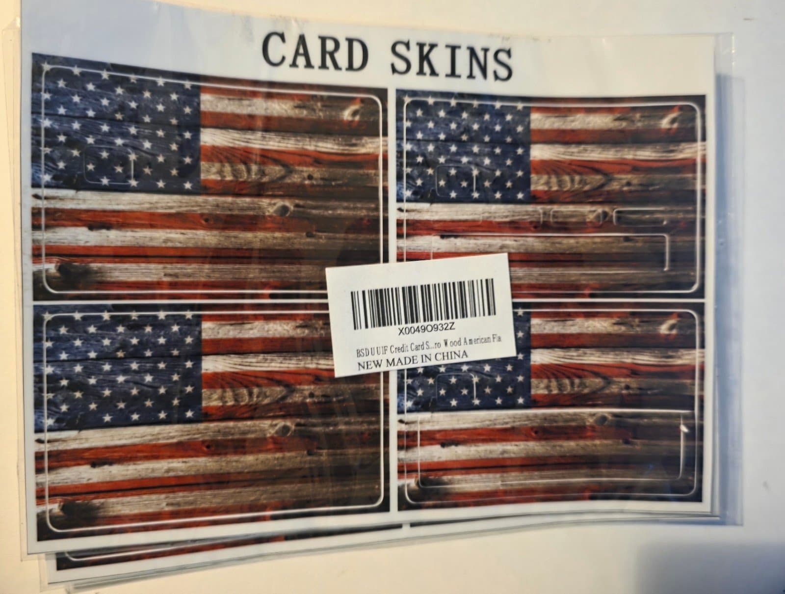 American Flag Card Skins x2 - Image 1