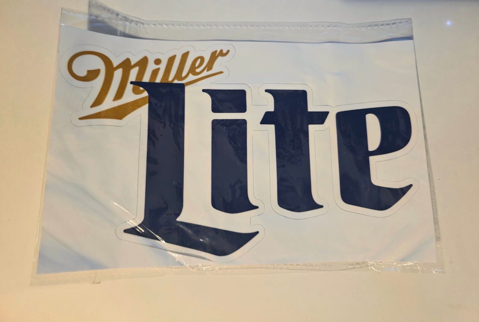 Miller Lite Vinyl Sticker - Image 1