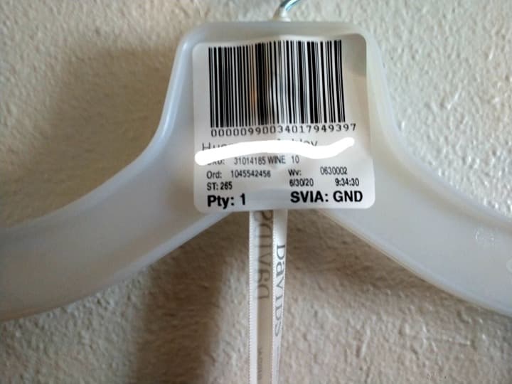 Bridesmaid Dress sz10 Wine David's Bridal - Thumbnail 7