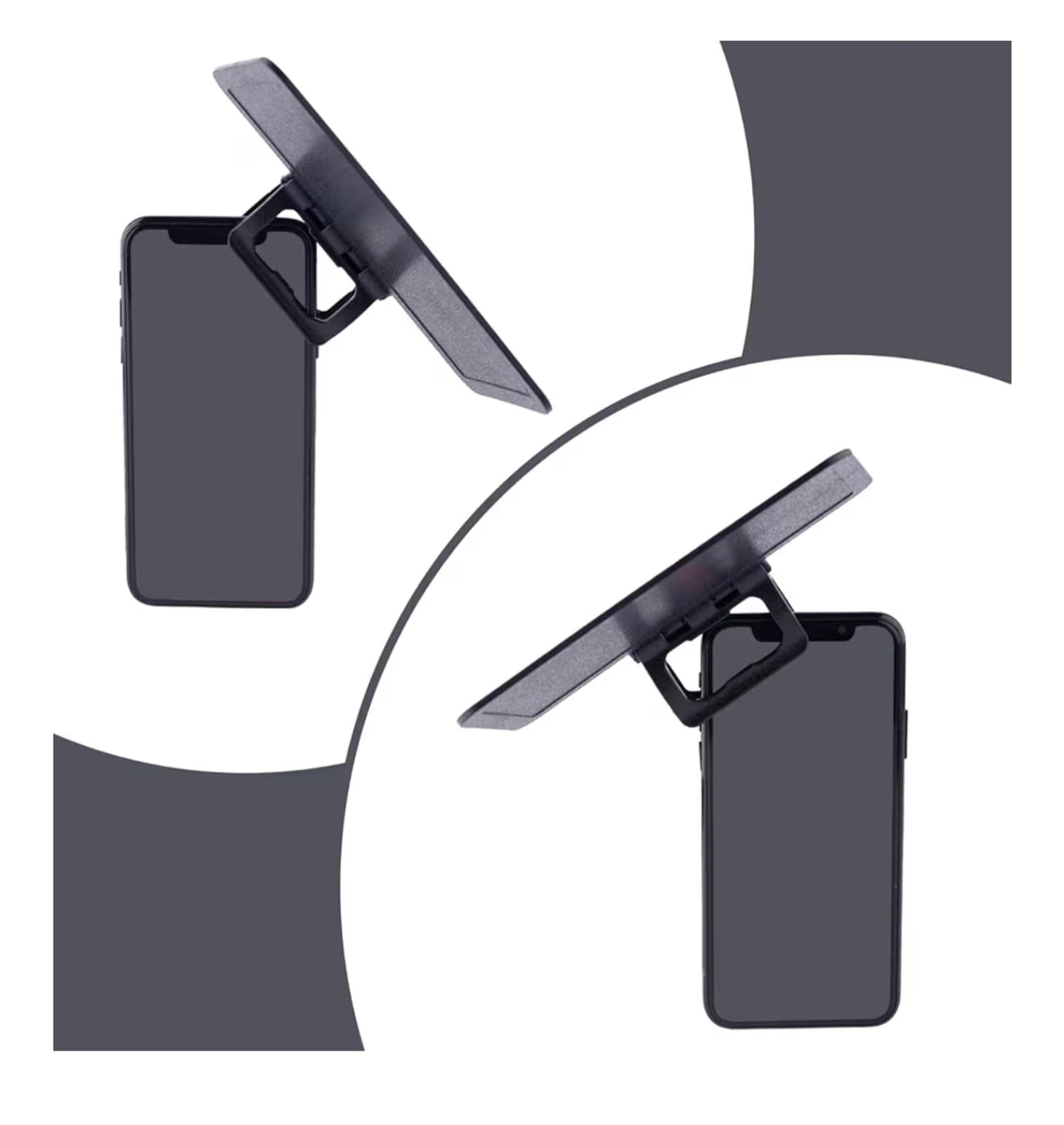 Phone Sun Shade, Anti-Glare/Reflection Adjustable Car Phone Sunshade Cover - Thumbnail 2