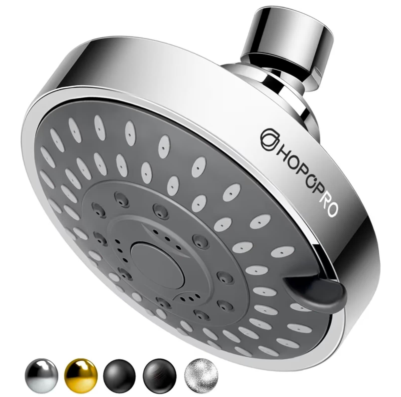 High Pressure Shower Head 5 Spray Patterns - Image 1