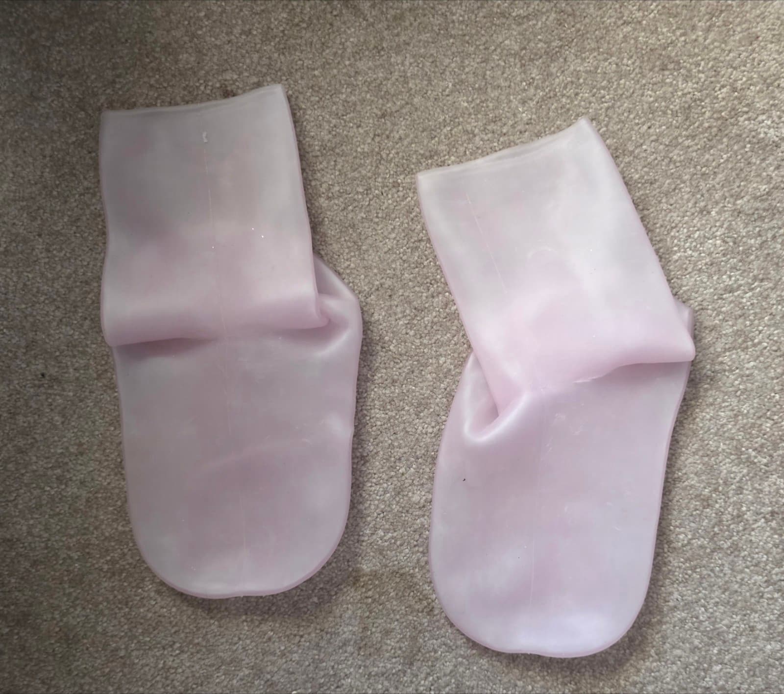 Silicone Gel Socks, Repair Cracked Feet Silicone Moisturizing Socks OSFM - Thumbnail 4