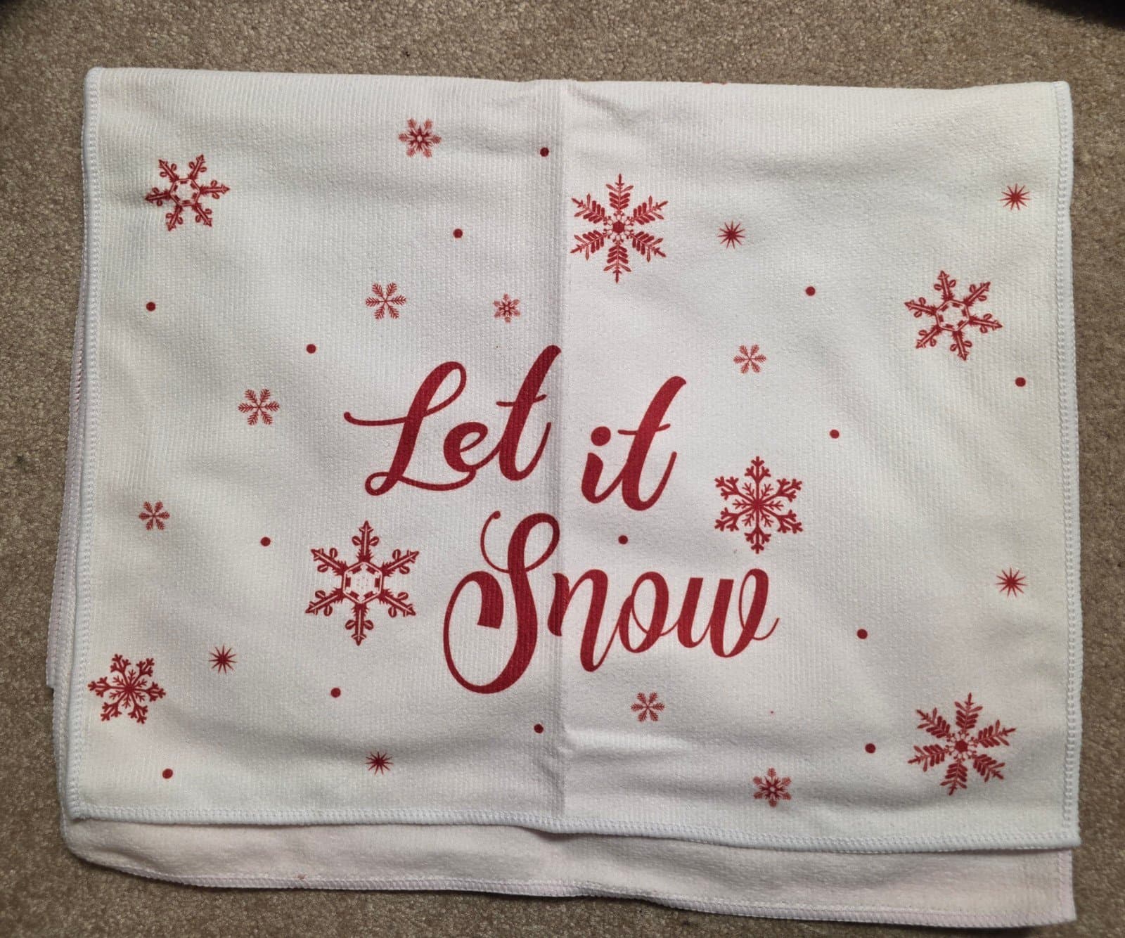 Christmas Kitchen Towels 23in x 16in - Image 1