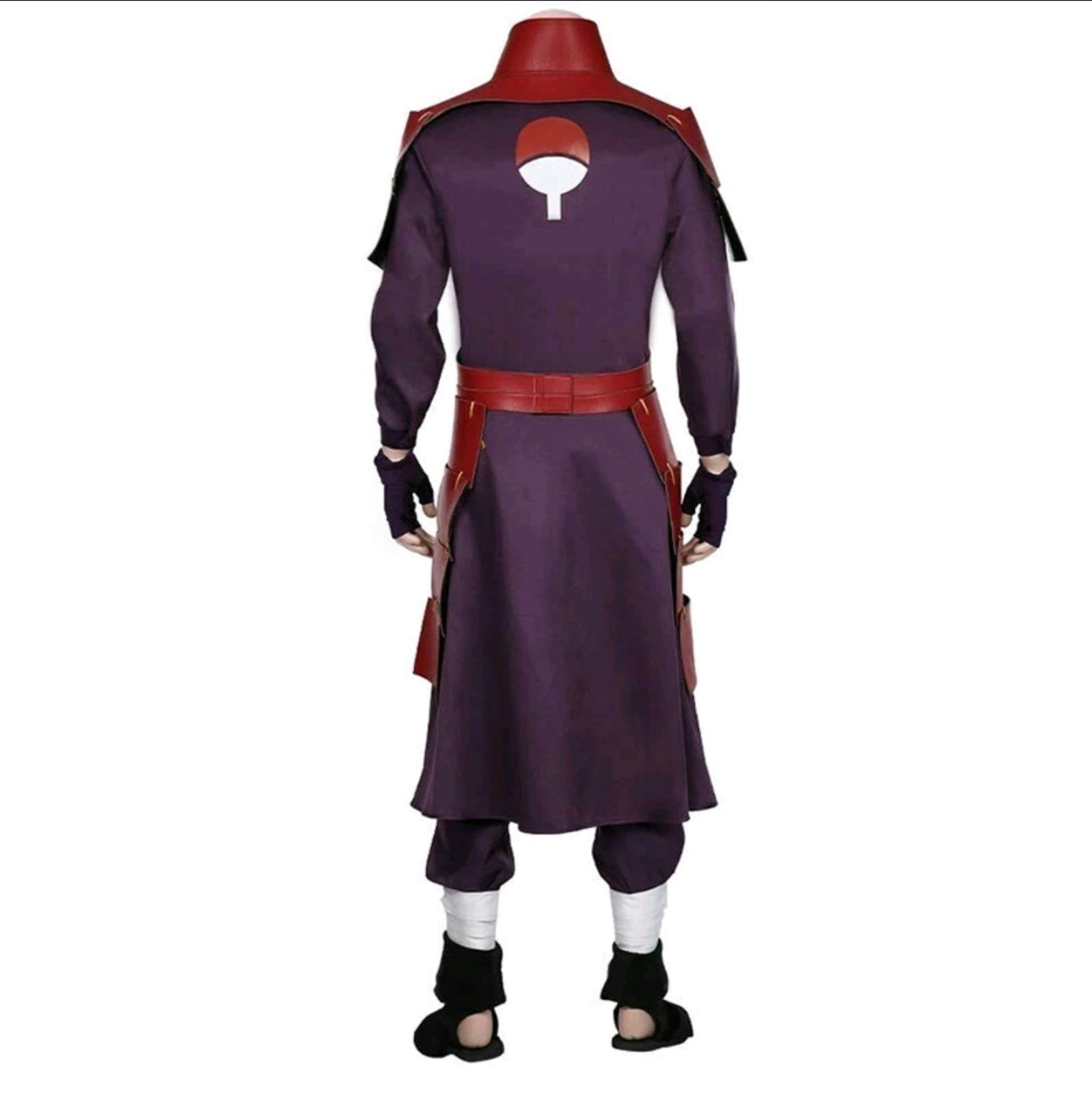 Anime Naruto Shippuden Uchiha Madara Cosplay Costume sz Large 6pc Costume - Thumbnail 4