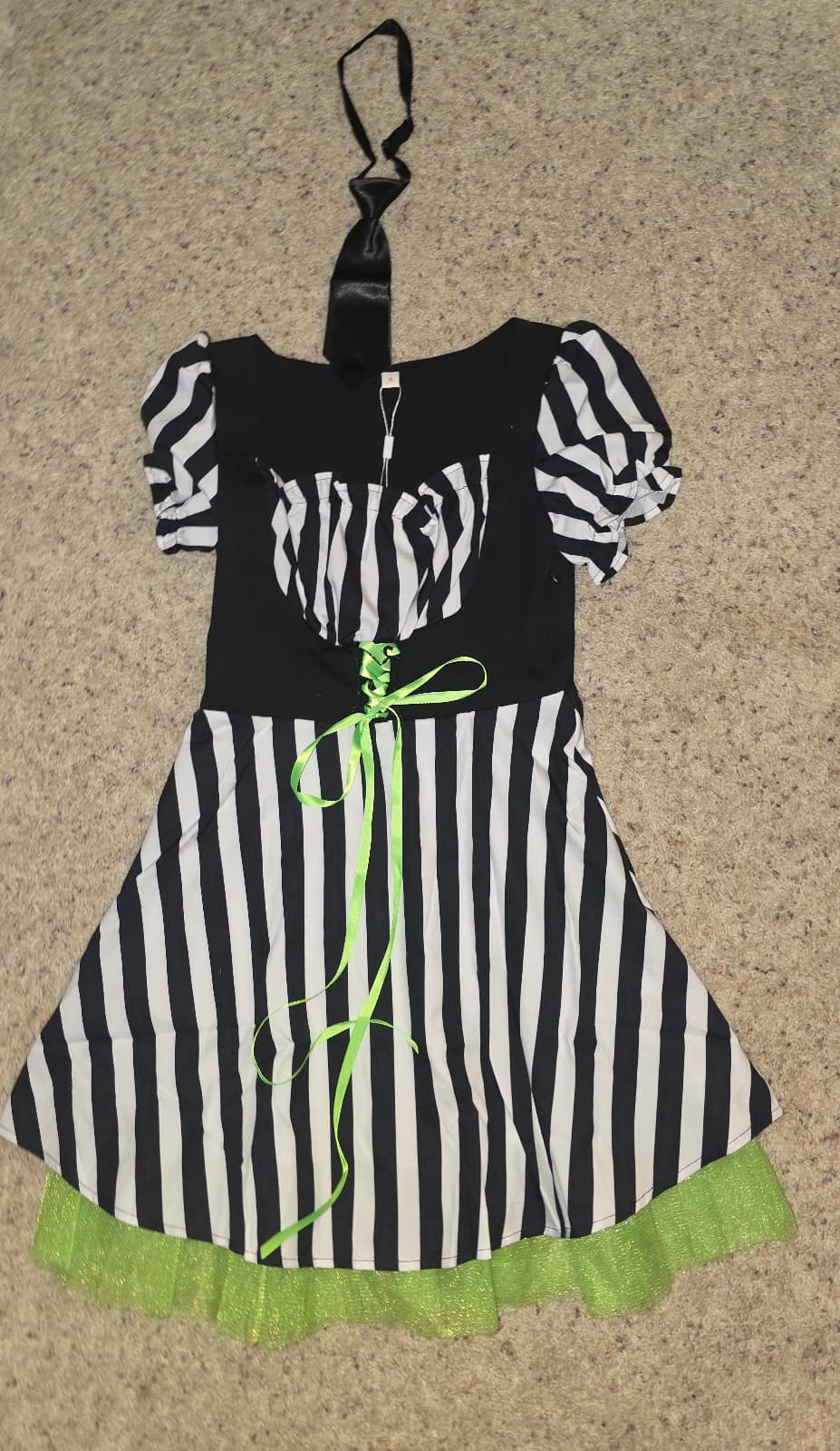 Womens Beetlejuice Costume sz S - Thumbnail 2