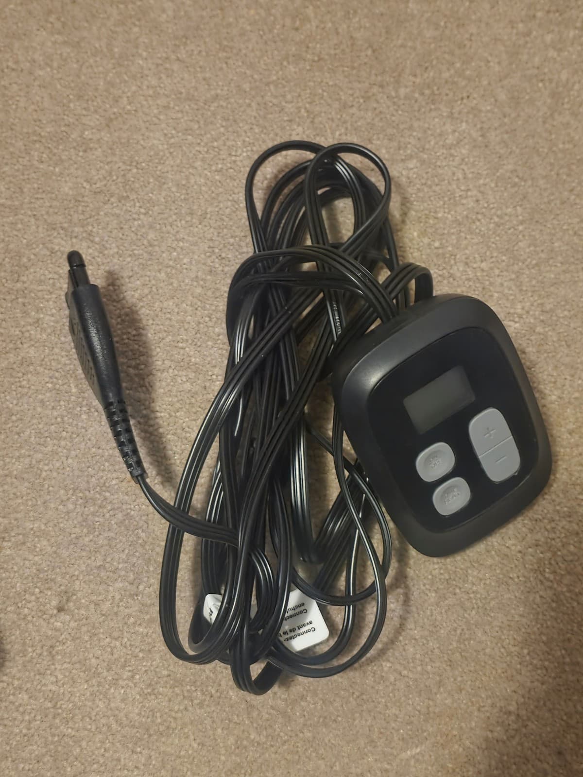 Electric Heated Blanket Soft Flannel Replacement Remote - Thumbnail 2