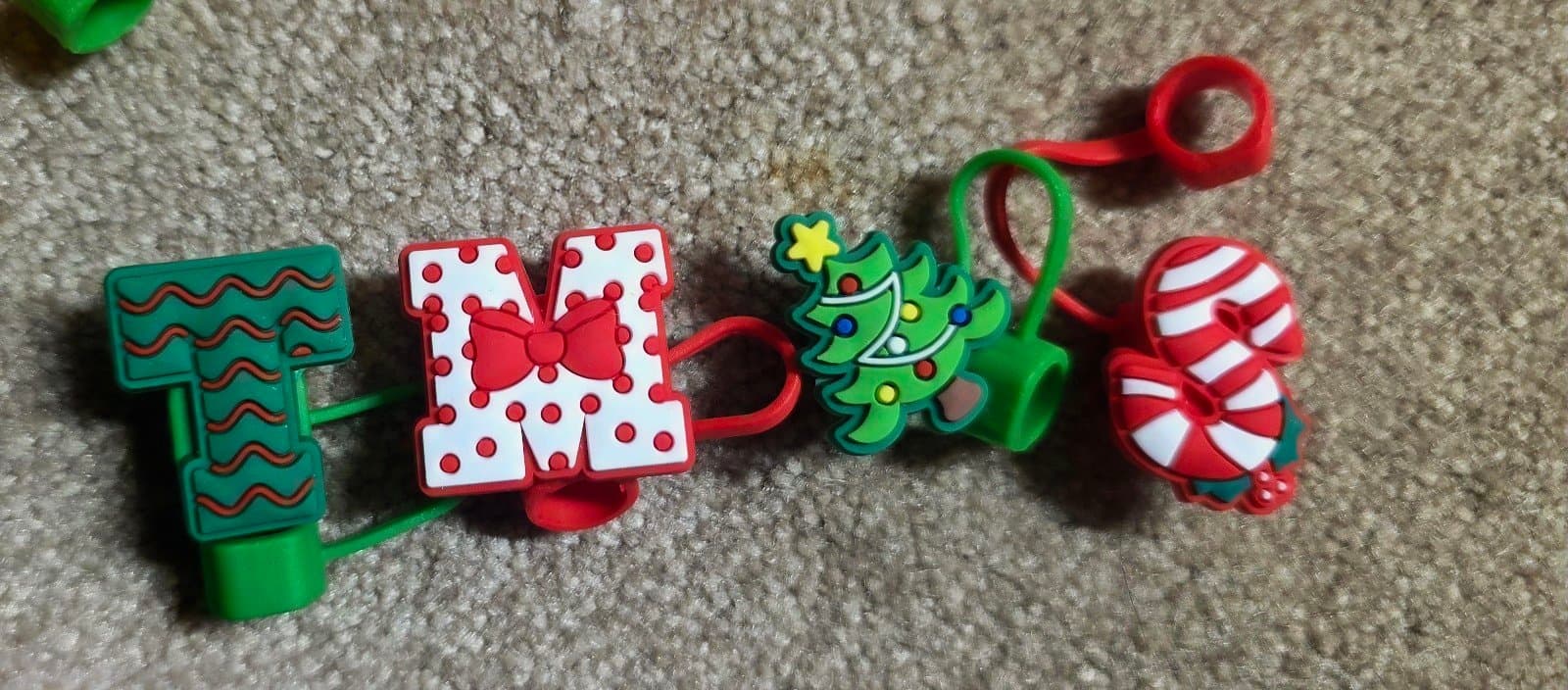 Merry Christmas Stanley Cup Straw Lid - Thumbnail 4