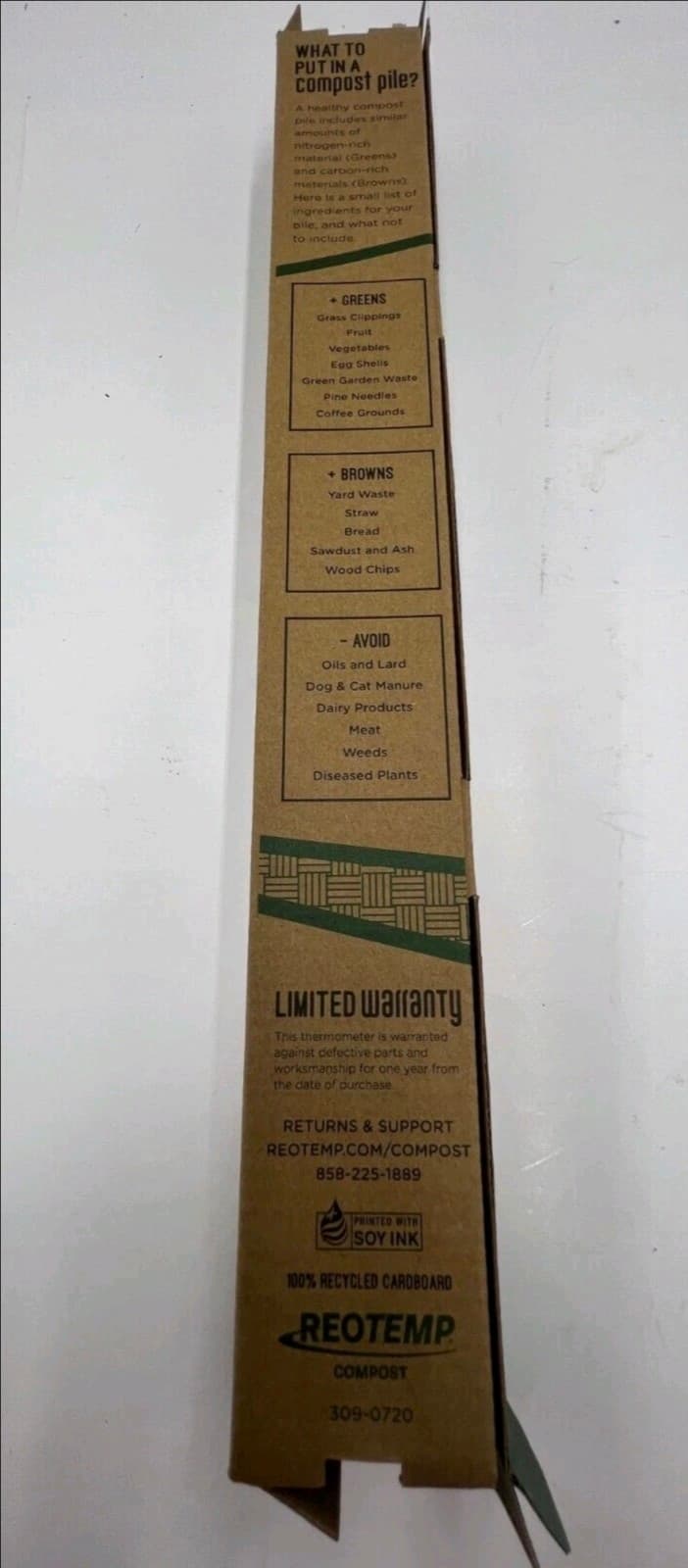 Compost Fahrenheit Thermometer 16" - Thumbnail 4