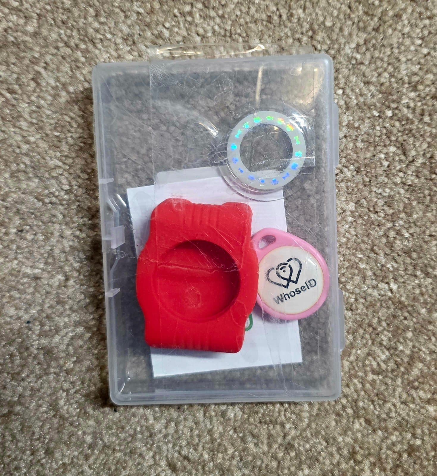 Airtag Pet Collar with QR Code - Image 1