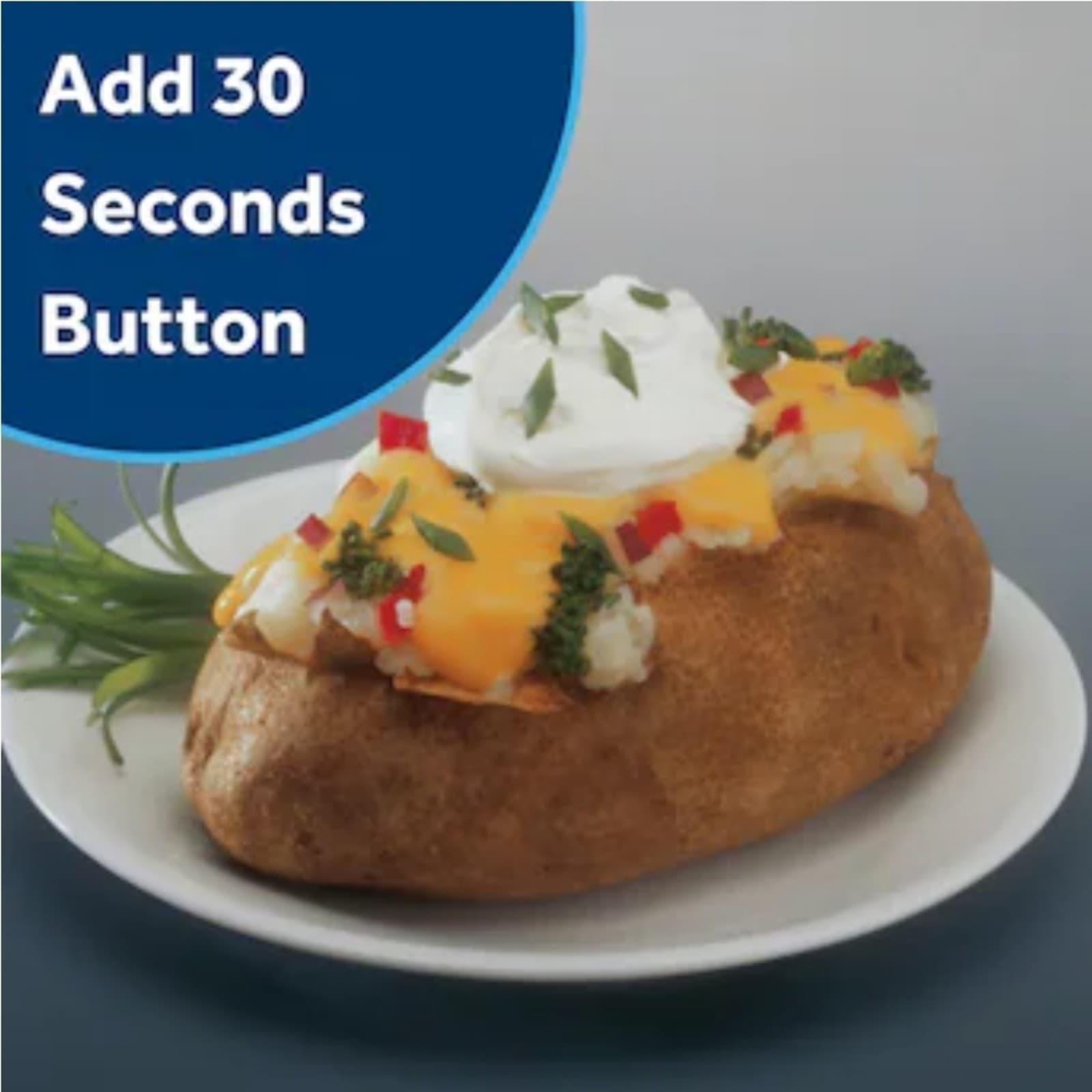 GE Sensor Cooking Countertop Microwave 2.2 cu ft 1100watt - Thumbnail 6