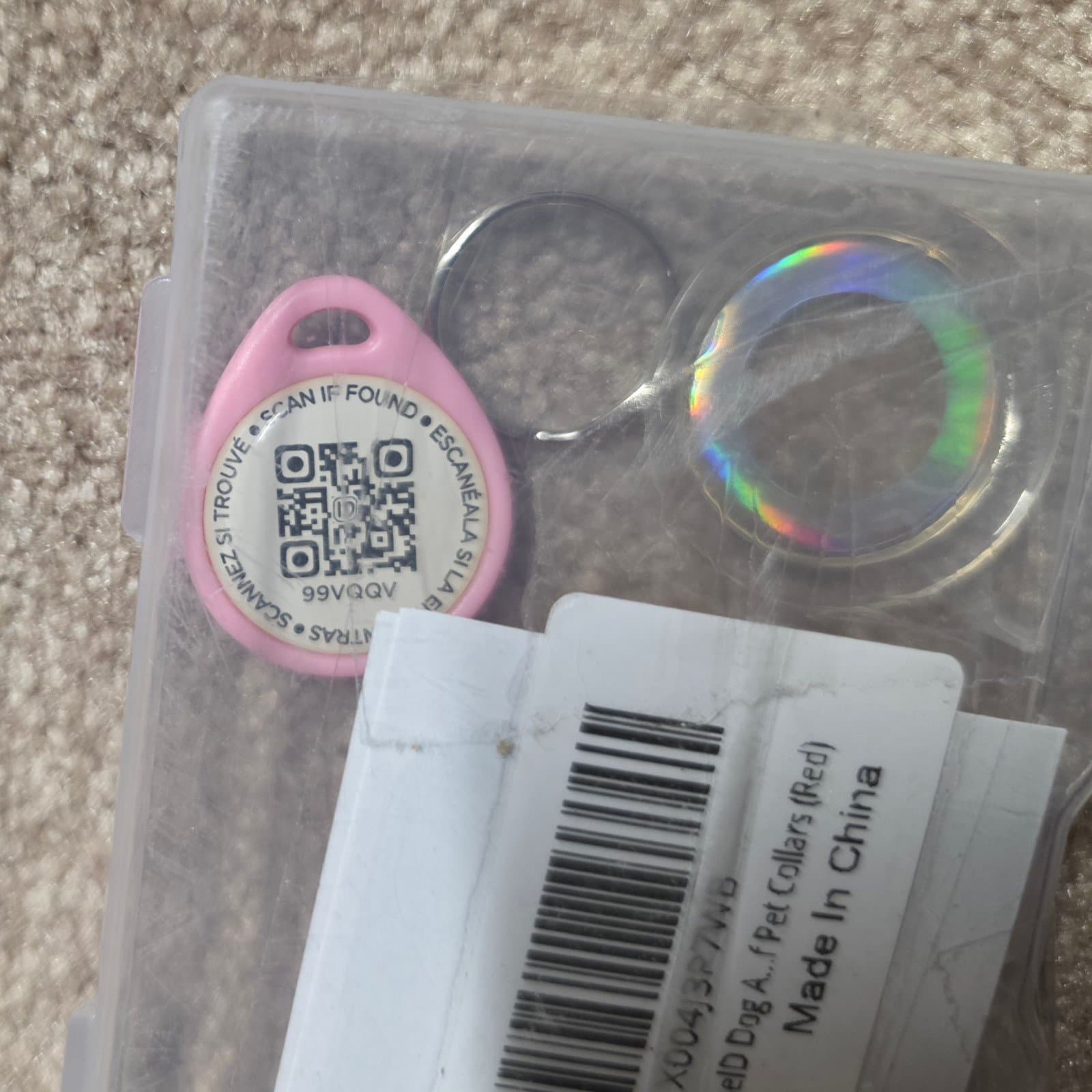 Airtag Pet Collar with QR Code - Thumbnail 7