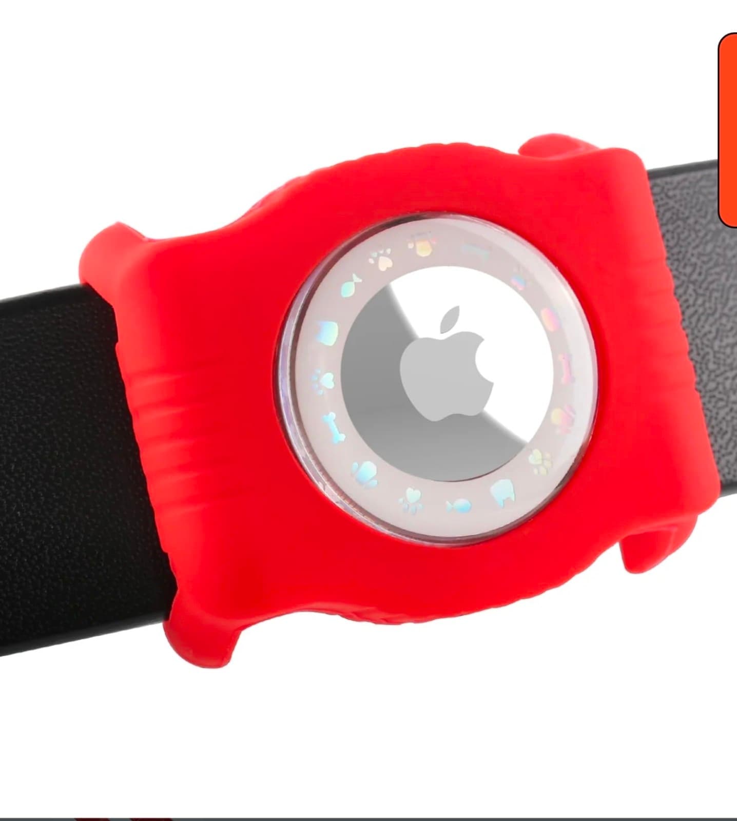 Airtag Pet Collar with QR Code - Thumbnail 3