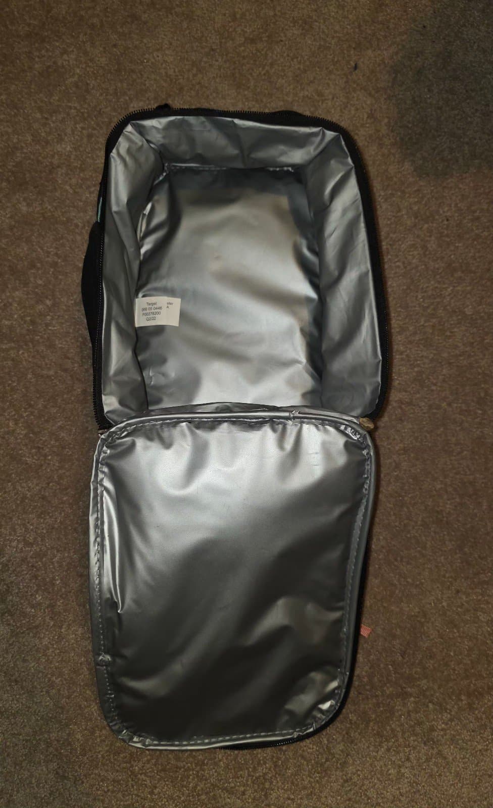 Crckt Vertical Insulated Lunch Tote In Neon Camo, Food Safe With BPA Free Liner - Thumbnail 4