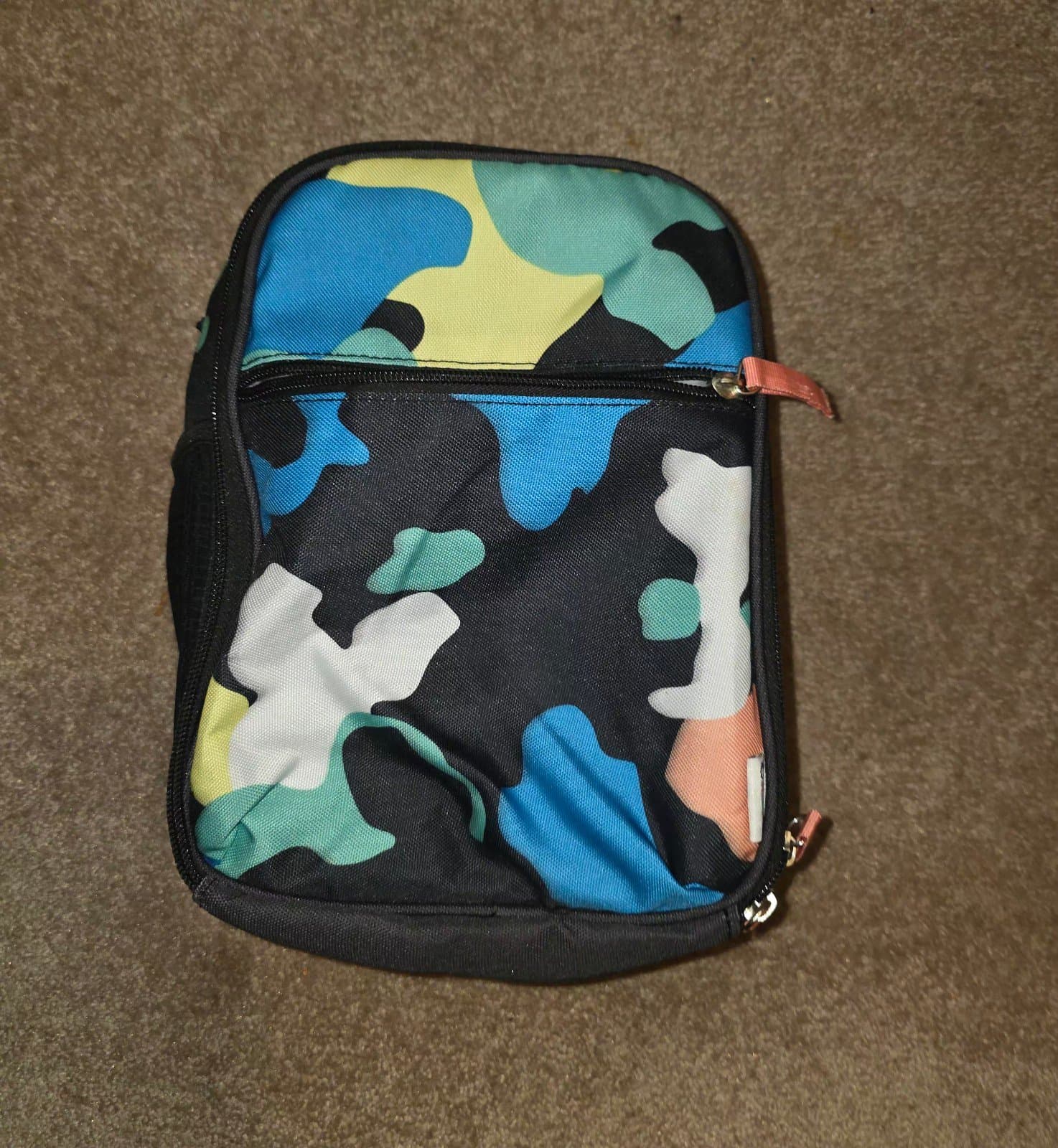 Crckt Vertical Insulated Lunch Tote In Neon Camo, Food Safe With BPA Free Liner - Thumbnail 7