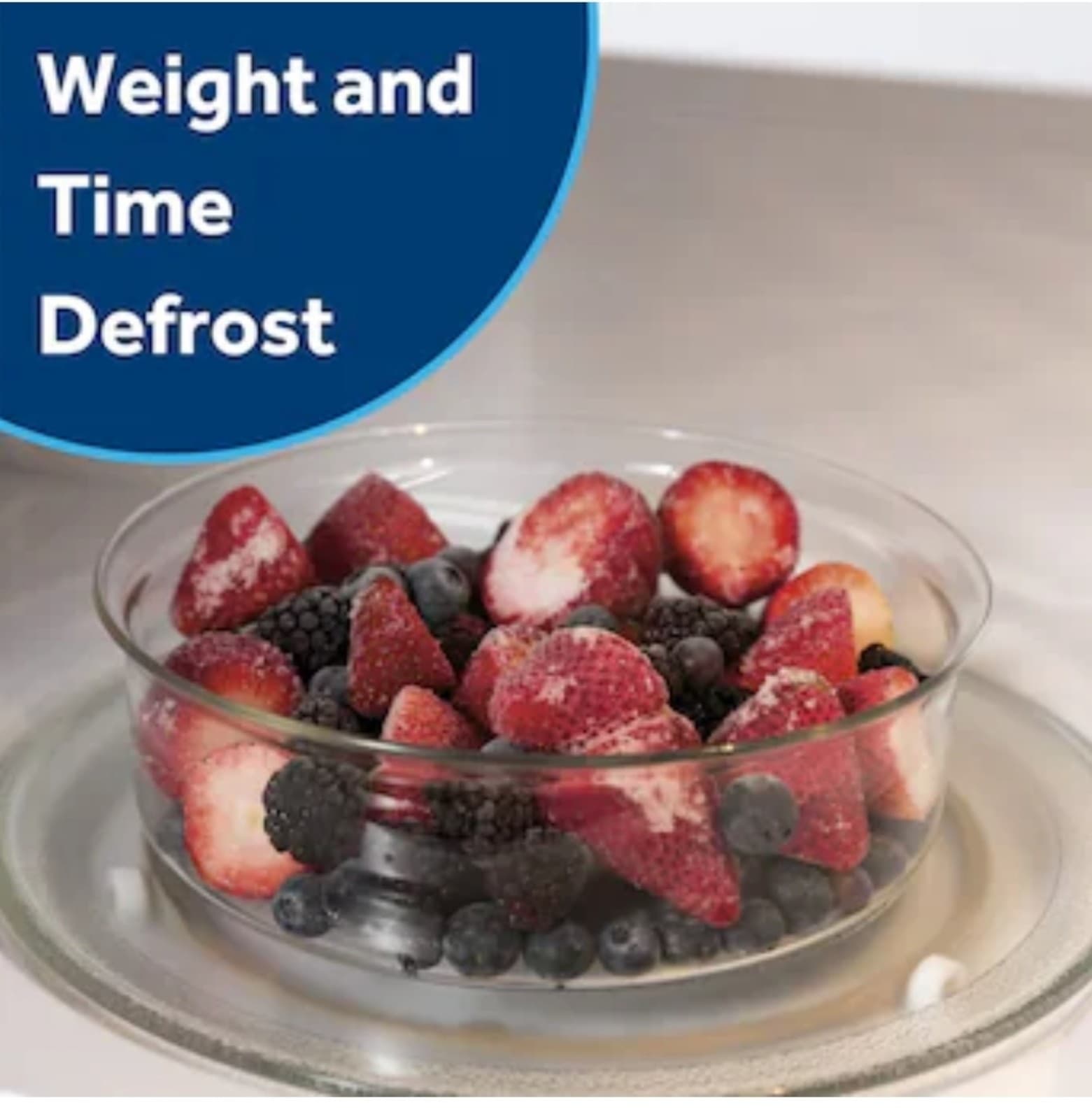 GE Sensor Cooking Countertop Microwave 2.2 cu ft 1100watt - Thumbnail 5