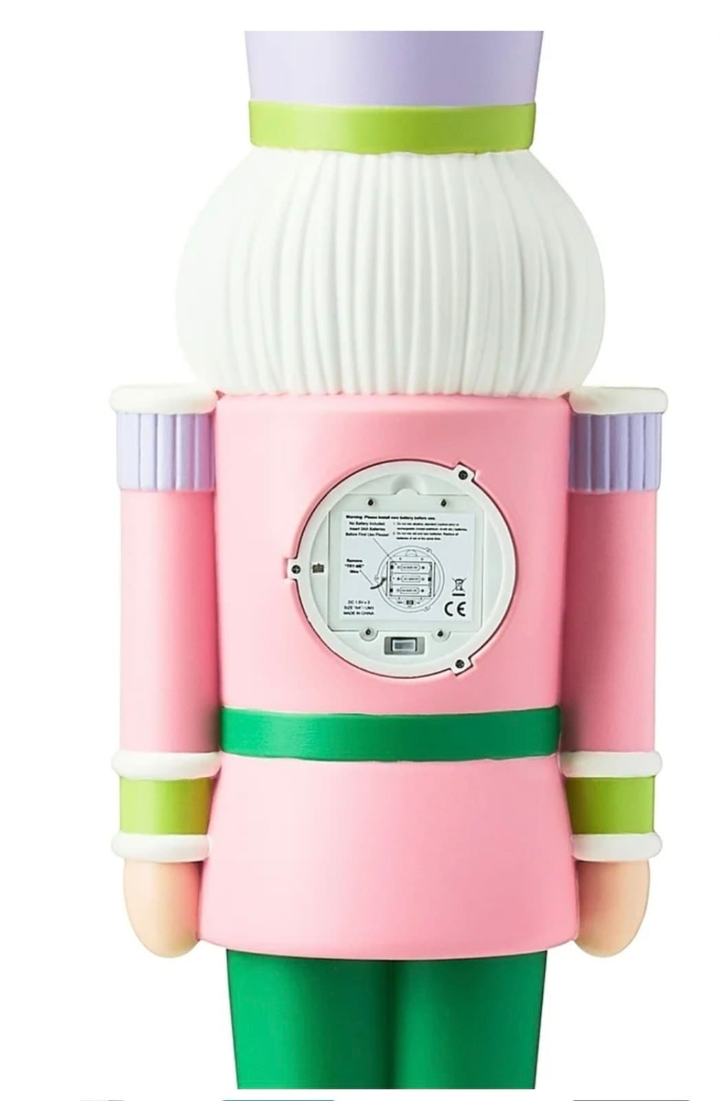 Holiday Time Pastel Blow Mold Nutcracker 32in - Thumbnail 3