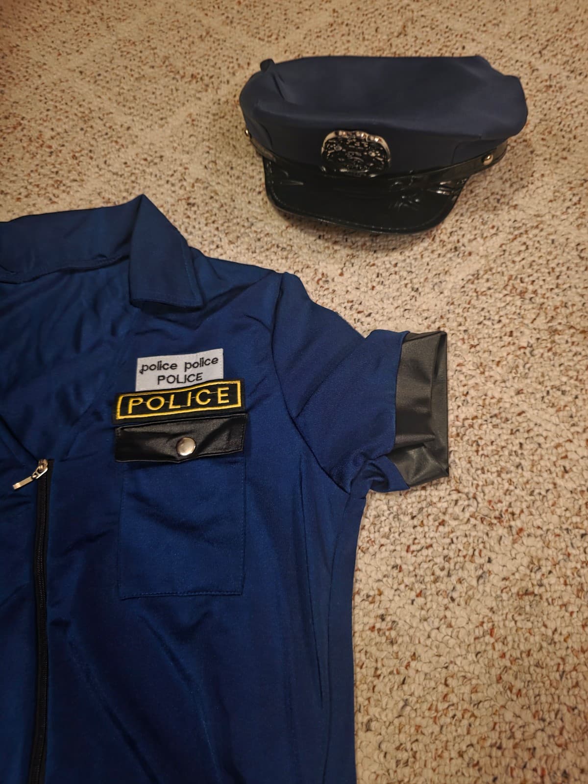 Naughty Police Cop Officer Adult Halloween Costume sz M-XL - Thumbnail 11