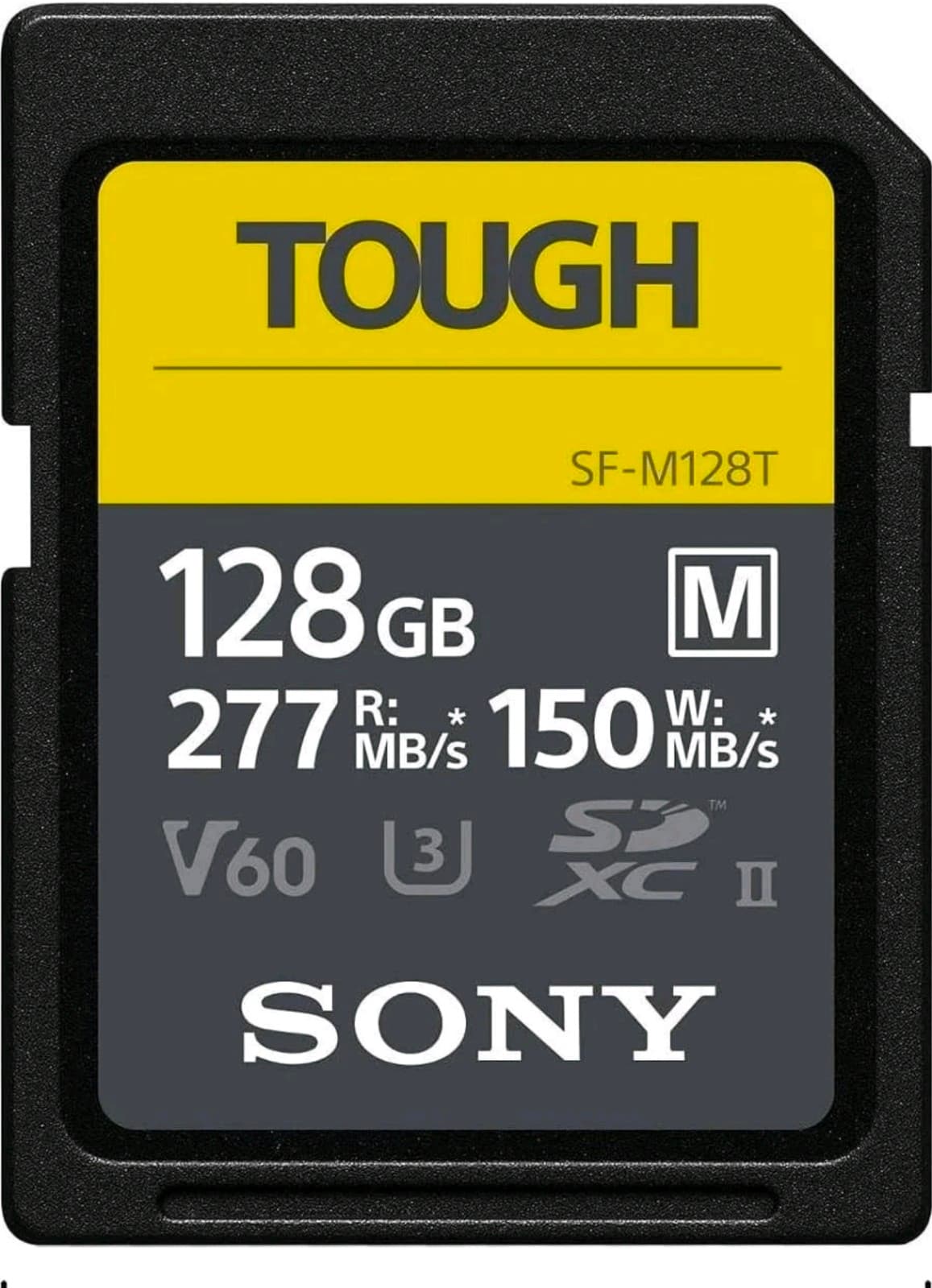 Sony Tough 128GB SF-M Series - High Speed SD Memory Card - Thumbnail 2