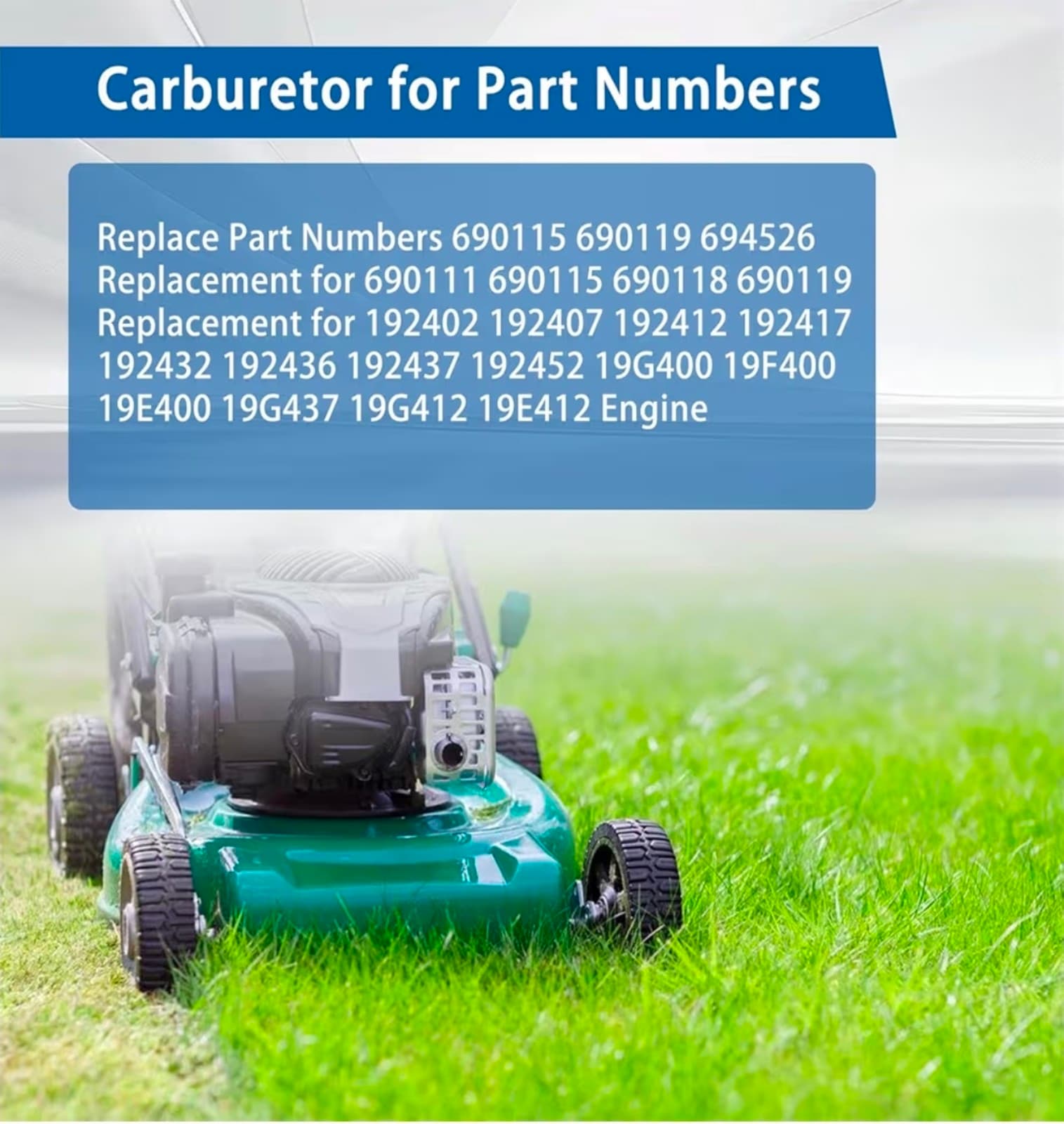 Carburetor Replacement for Briggs Stratton 690111 690118 690119 694526 192402 19 - Thumbnail 4