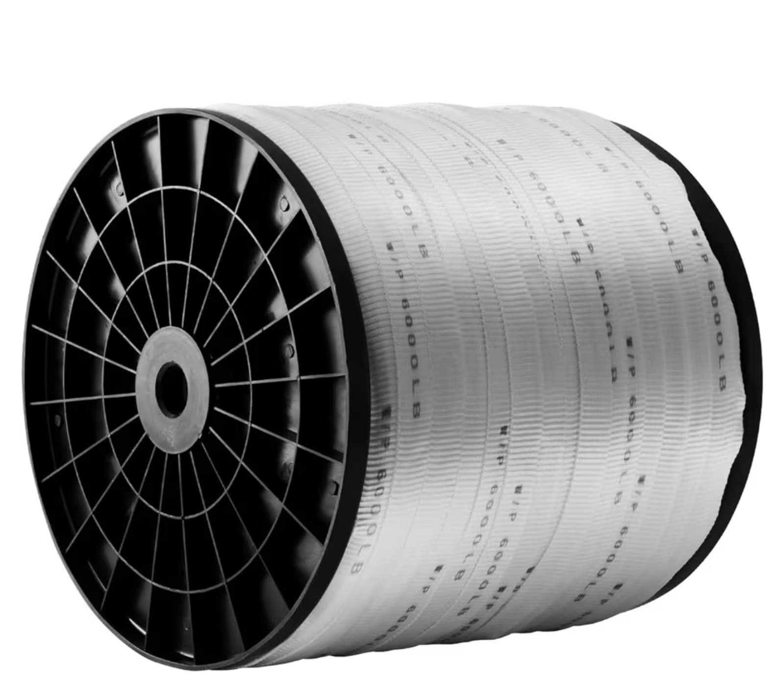 VEVOR Pull Tape 1" x 2103' Extended Reel Professional Flat Rope 6000 lbs Tensile - Image 1